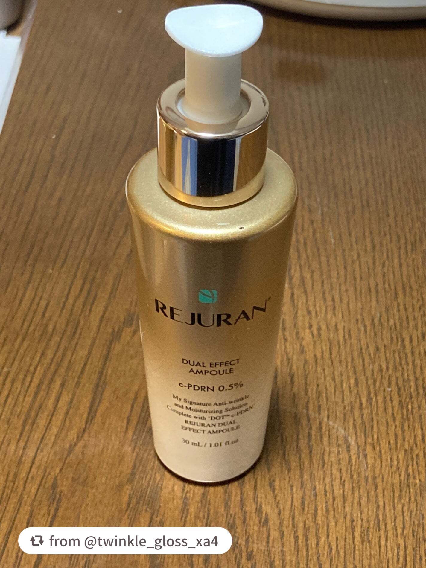 REJURAN デュアルエフェクトアンプル 30ml/REJURAN COSMETICS/美容液を使ったクチコミ(4枚目)