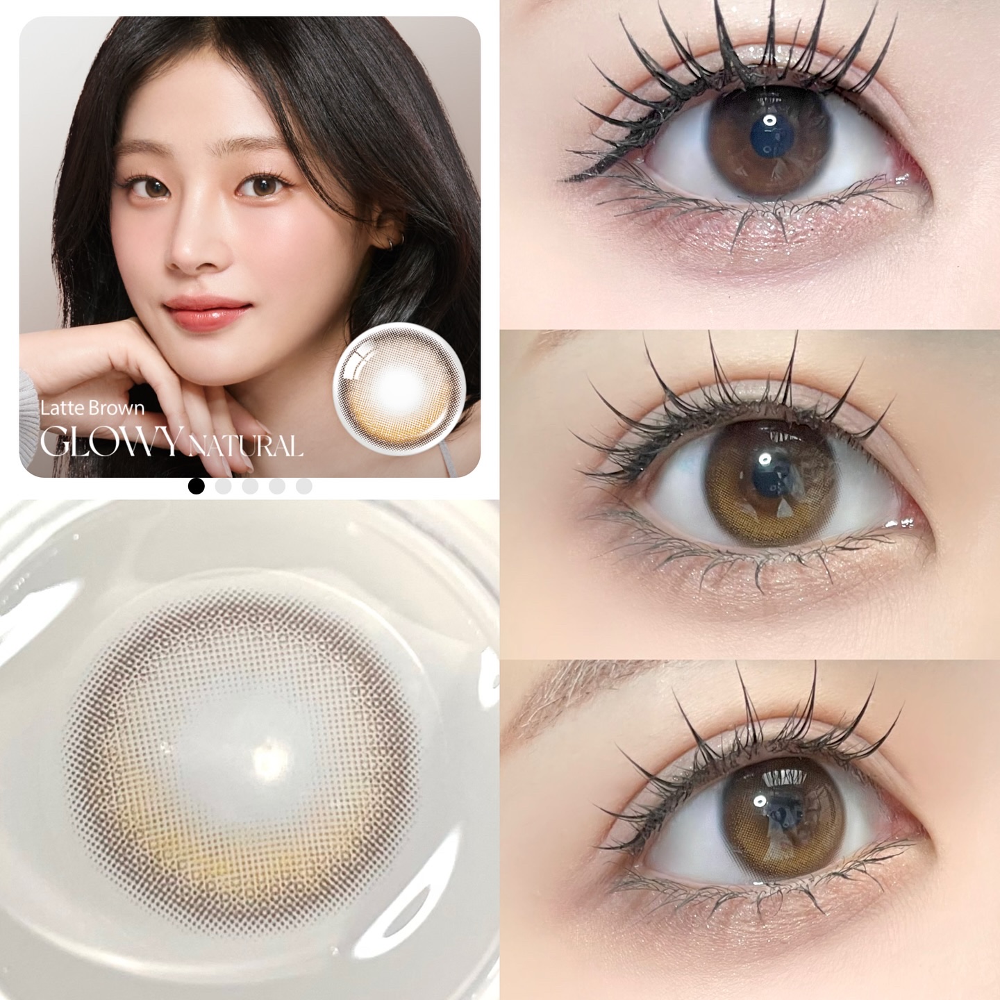 Glowy 1day/OLENS/ワンデー（１DAY）カラコンを使ったクチコミ（2枚目）