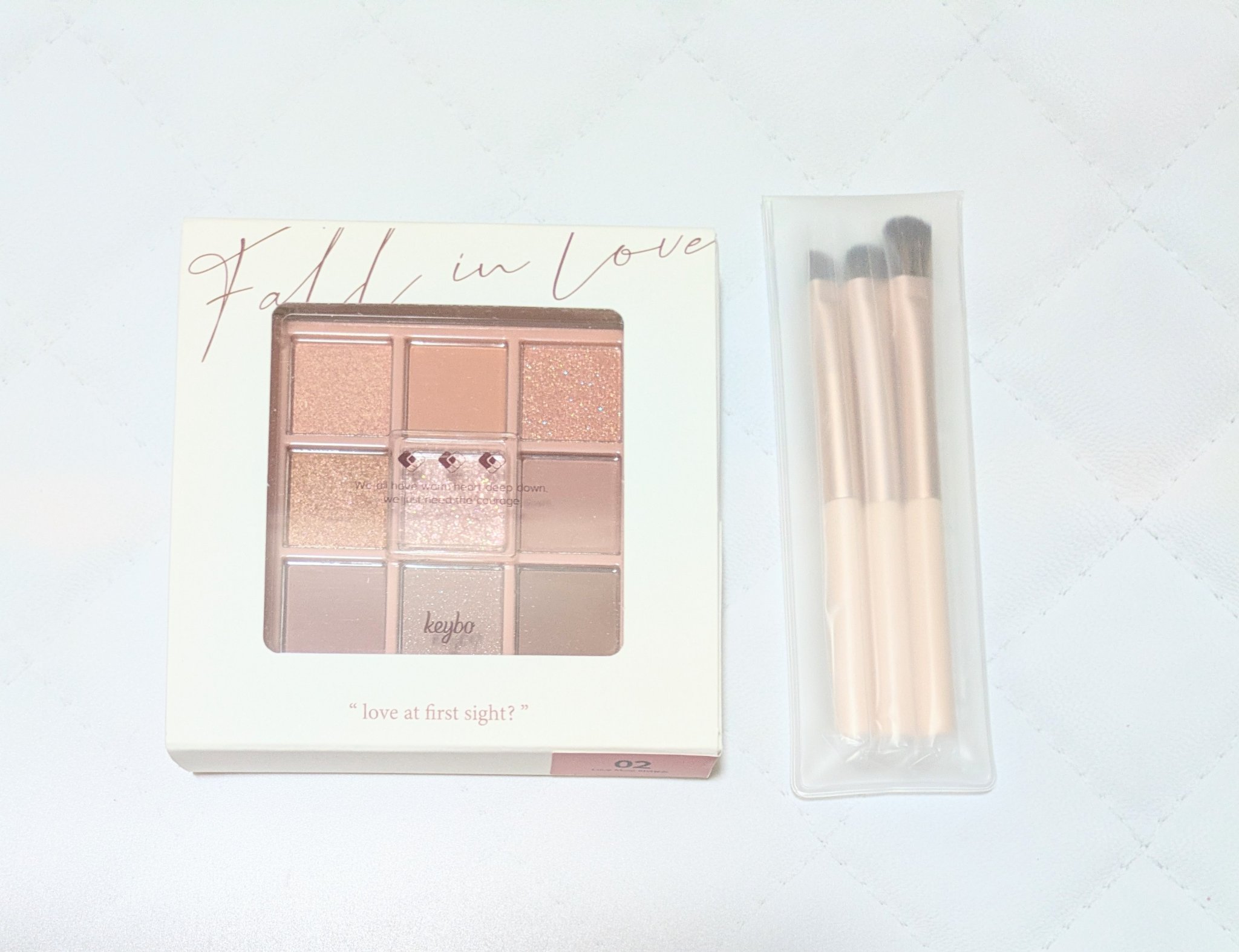 KEYBO FALL IN LOVE SHADOW PALETTE/keybo/アイシャドウパレットを使ったクチコミ（2枚目）