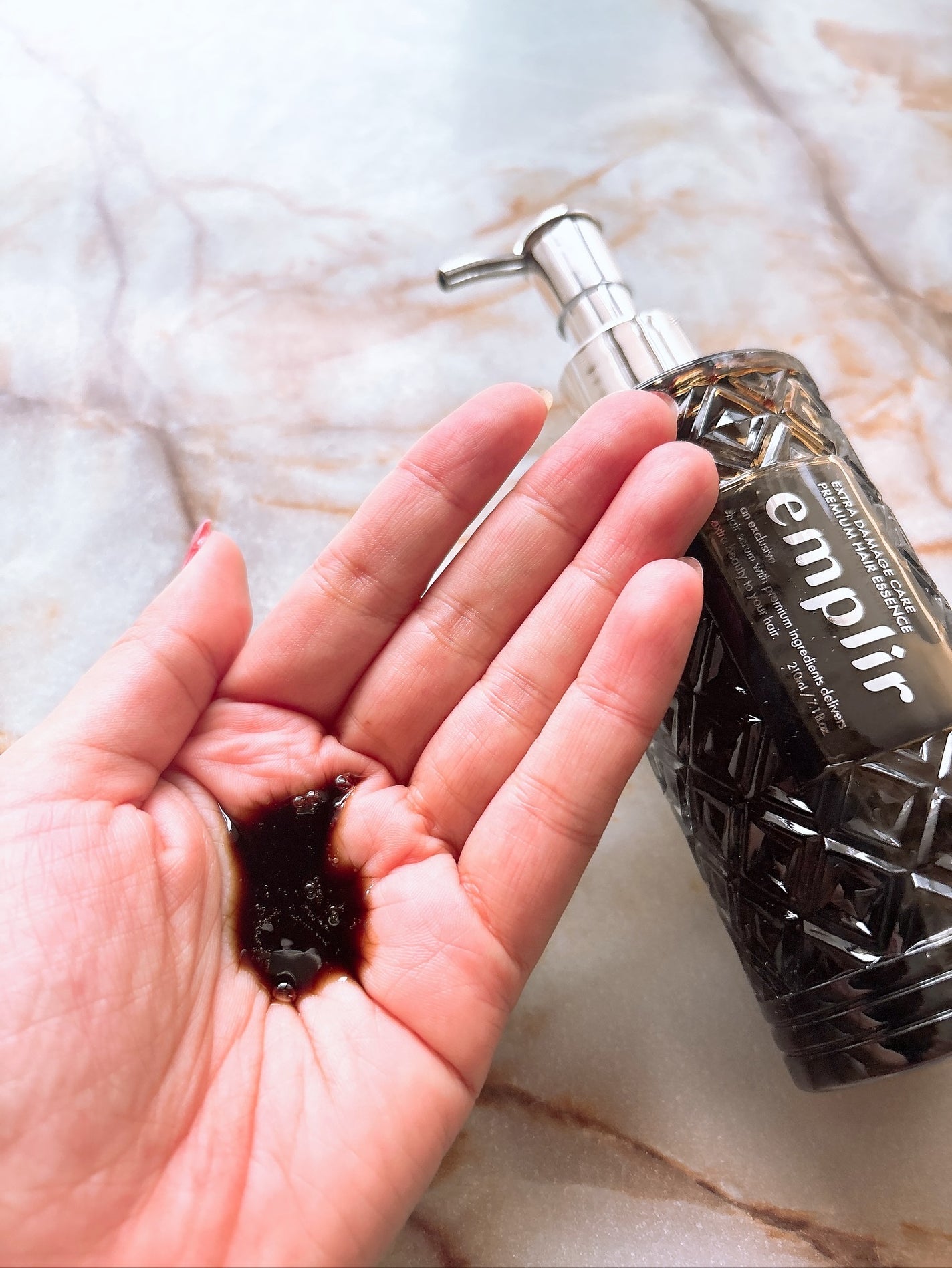 プレミアム ヘアエッセンス/emplir/ヘアマスク・ヘアパックを使ったクチコミ(2枚目)