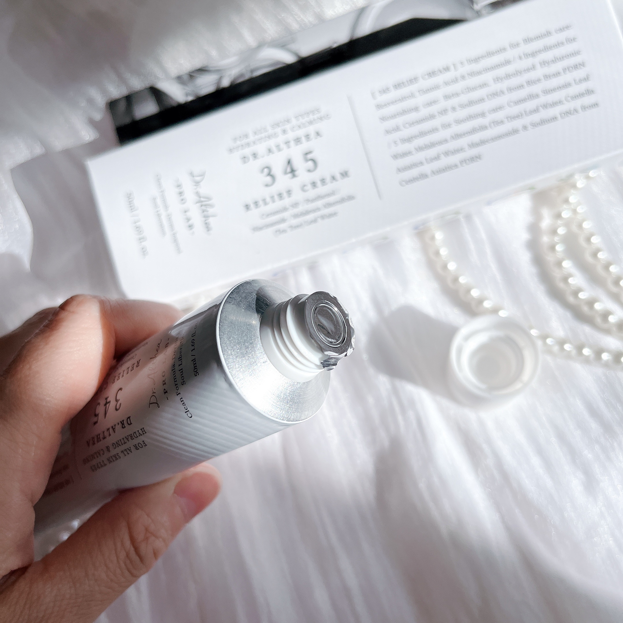 345リリーフクリーム/Dr.Althea/フェイスクリームを使ったクチコミ（2枚目）