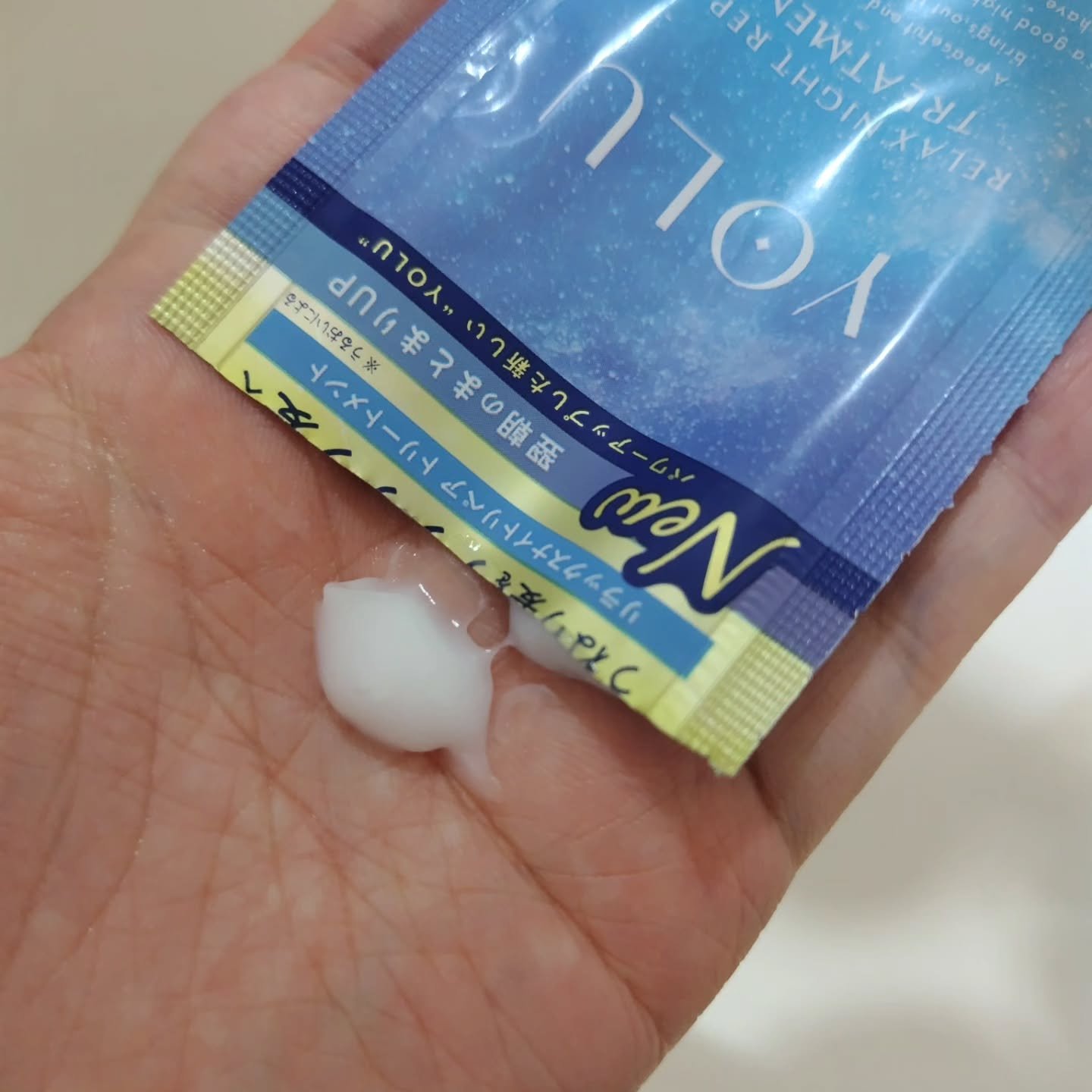 リラックスナイトリペア シャンプー／トリートメント/YOLU/シャンプー・コンディショナーを使ったクチコミ（2枚目）