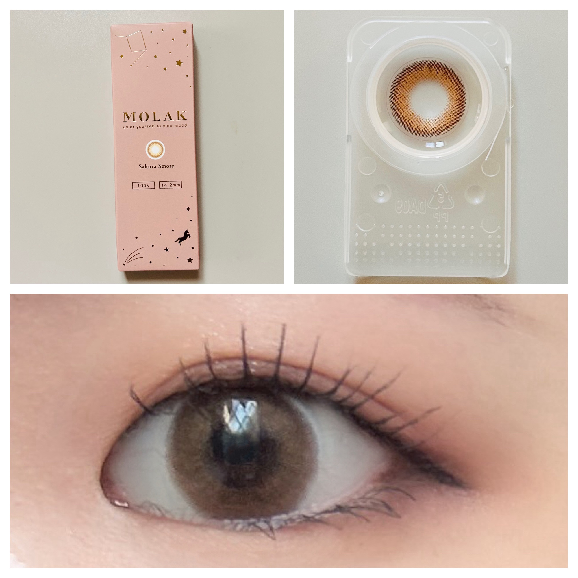 MOLAK 1day/MOLAK/ワンデー（１DAY）カラコンを使ったクチコミ（3枚目）