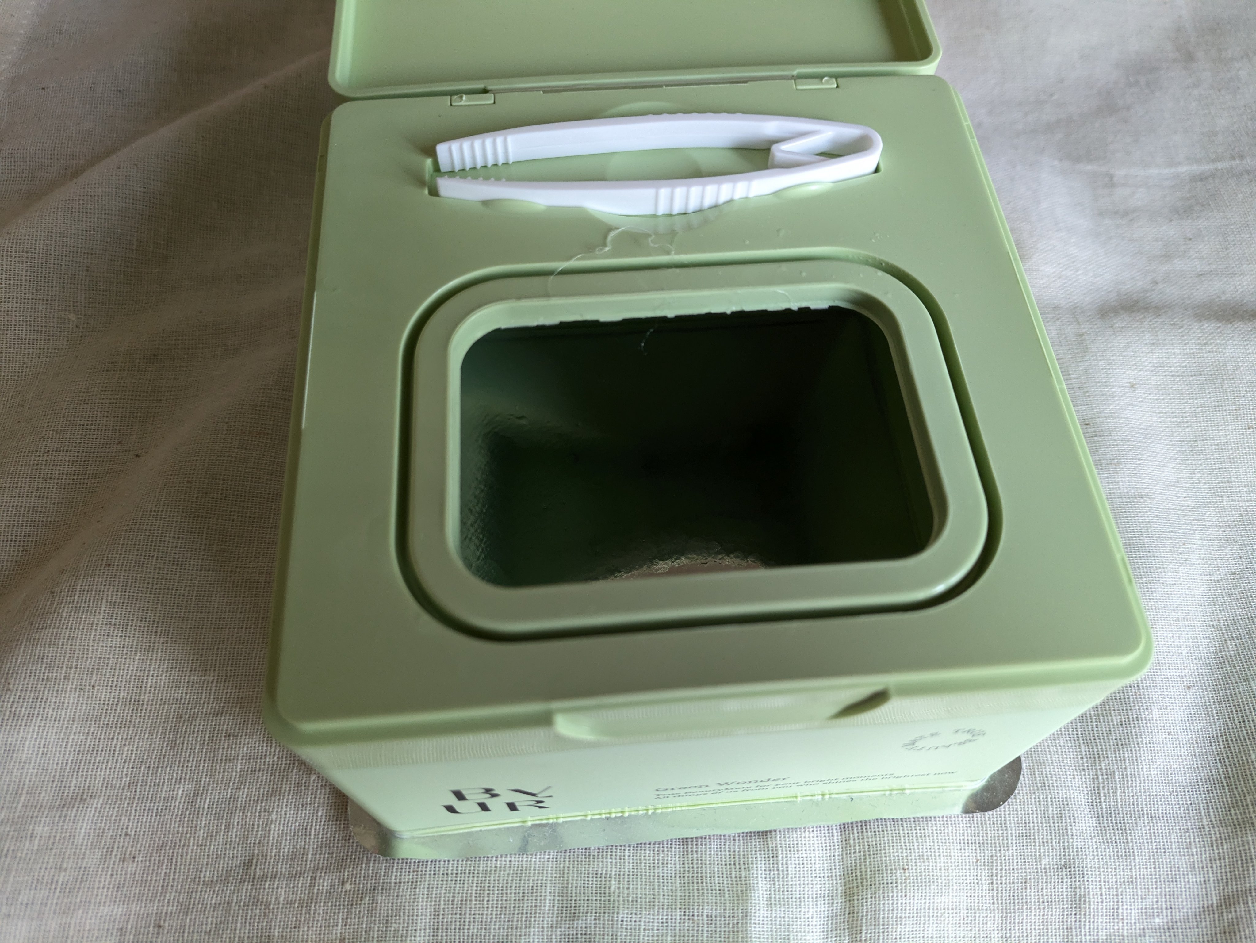 バイユア スージンググリーン デイリーアクアセラムマスク/ByUR/シートマスク・パックを使ったクチコミ（2枚目）