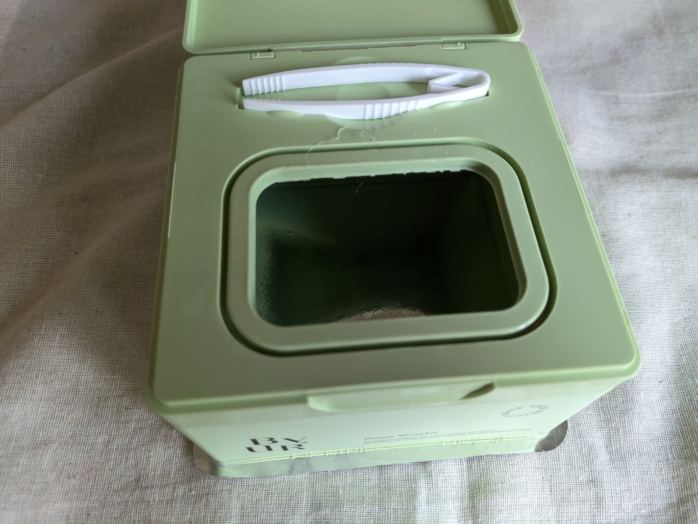 バイユア スージンググリーン デイリーアクアセラムマスク/ByUR/シートマスク・パックを使ったクチコミ(2枚目)