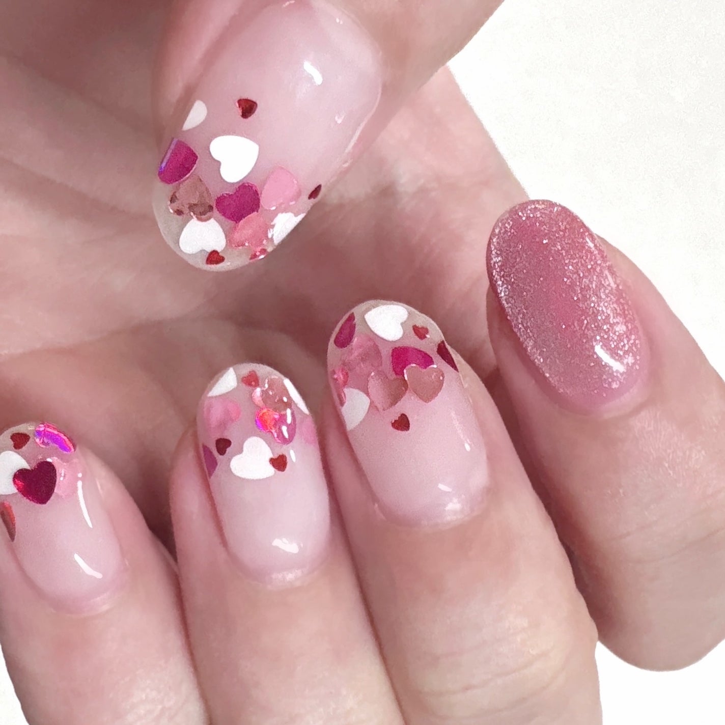 ジェルネイル(ライト対応)/セリア/ジェルネイルを使ったクチコミ(1枚目)