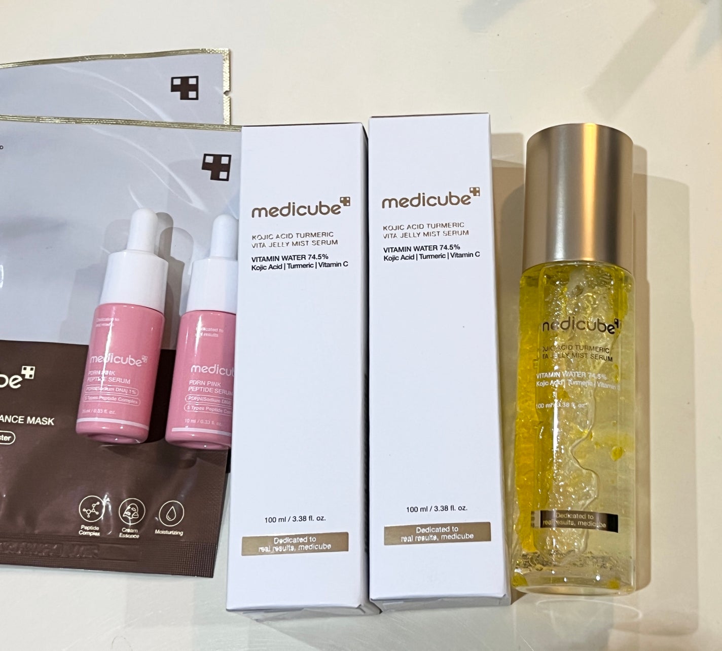 コウジ酸ビタゼリーセラムミスト/MEDICUBE/美容液を使ったクチコミ(1枚目)