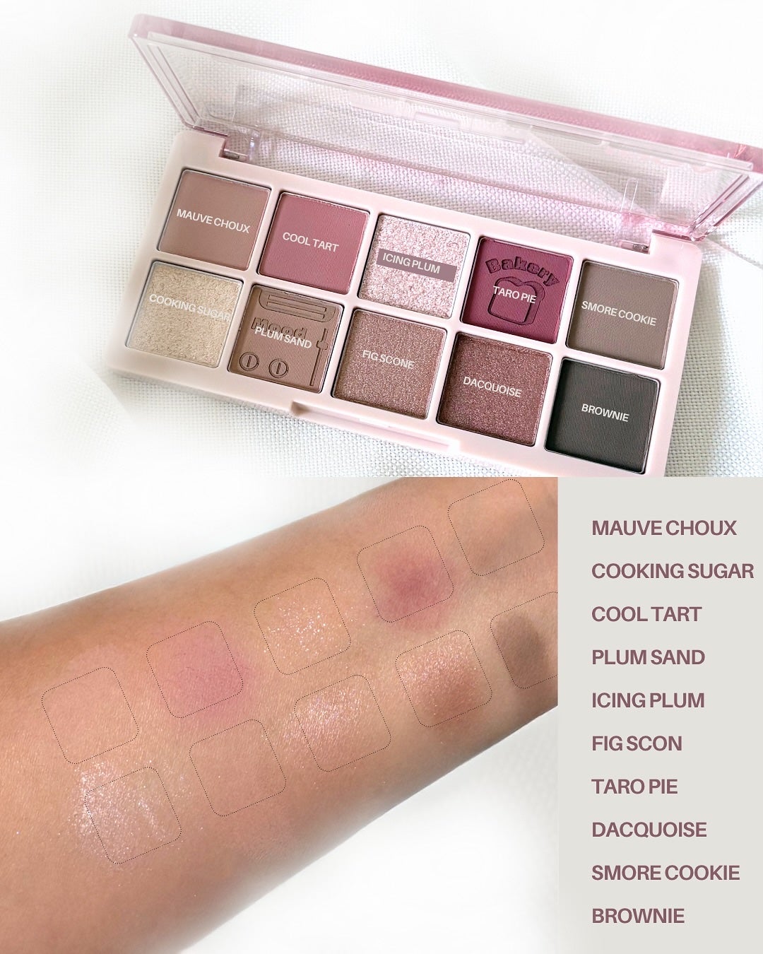 ムードアイズシャドウパレット/INGA/アイシャドウパレットを使ったクチコミ(3枚目)