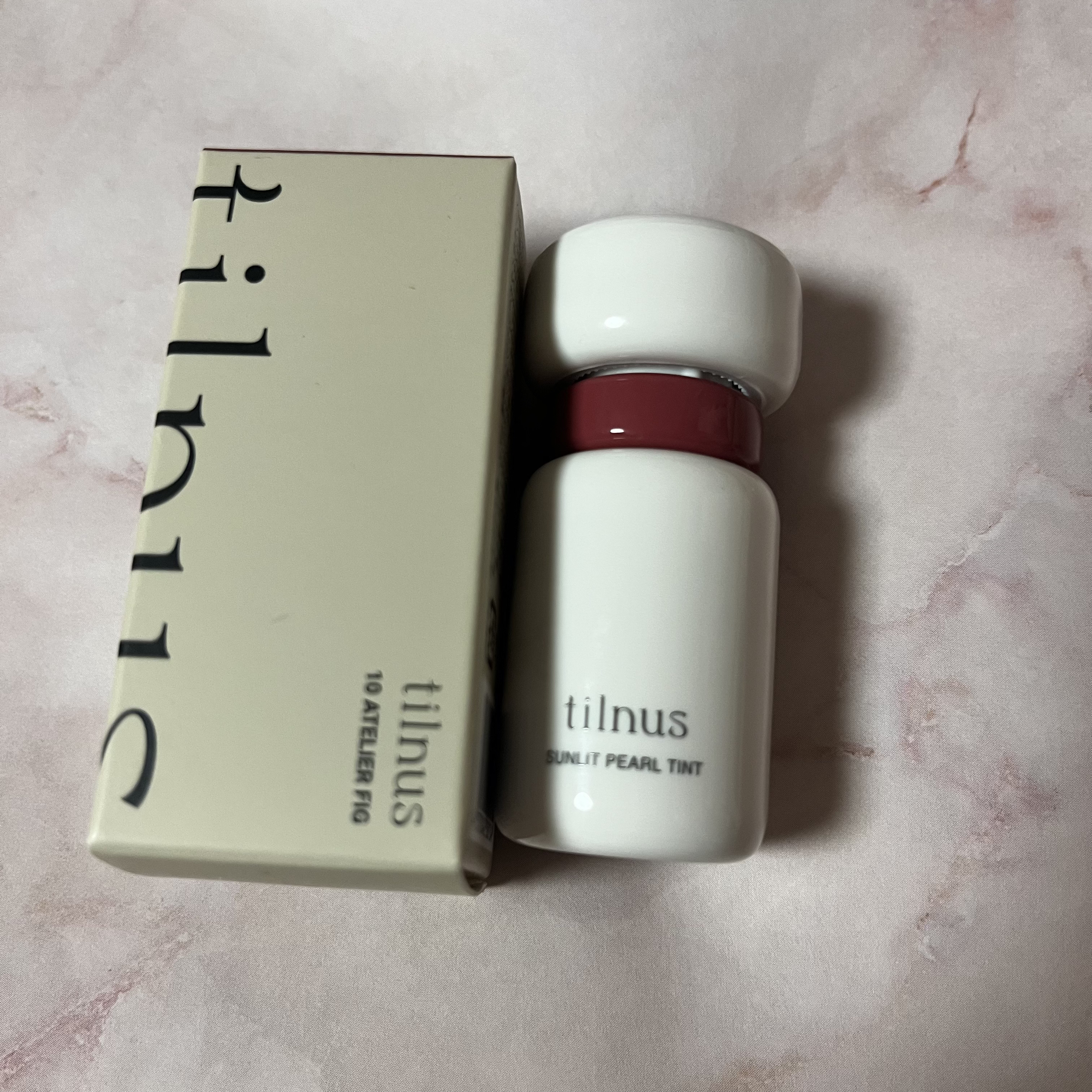 ティルナス サンリットパール ティント 10　ATELIER FIG　アトリエフィグ/tilnus/リップティントを使ったクチコミ（2枚目）
