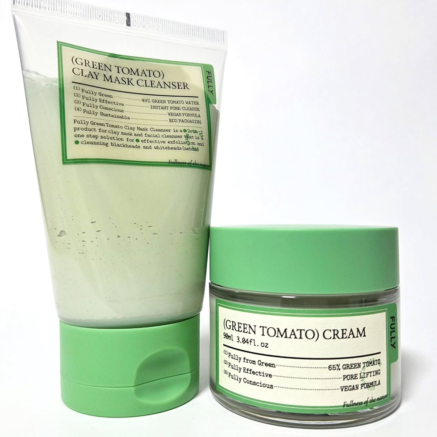 グリーントマトクレイマスククレンザー/FULLY/洗い流すパック・マスクを使ったクチコミ（2枚目）