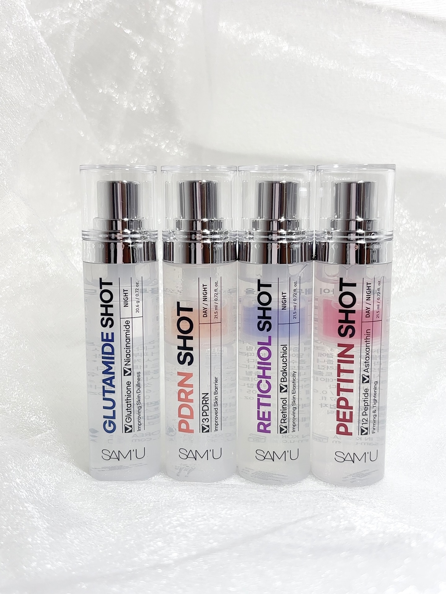 シナジーショットエディション/SAM'U/スキンケアキットを使ったクチコミ（1枚目）