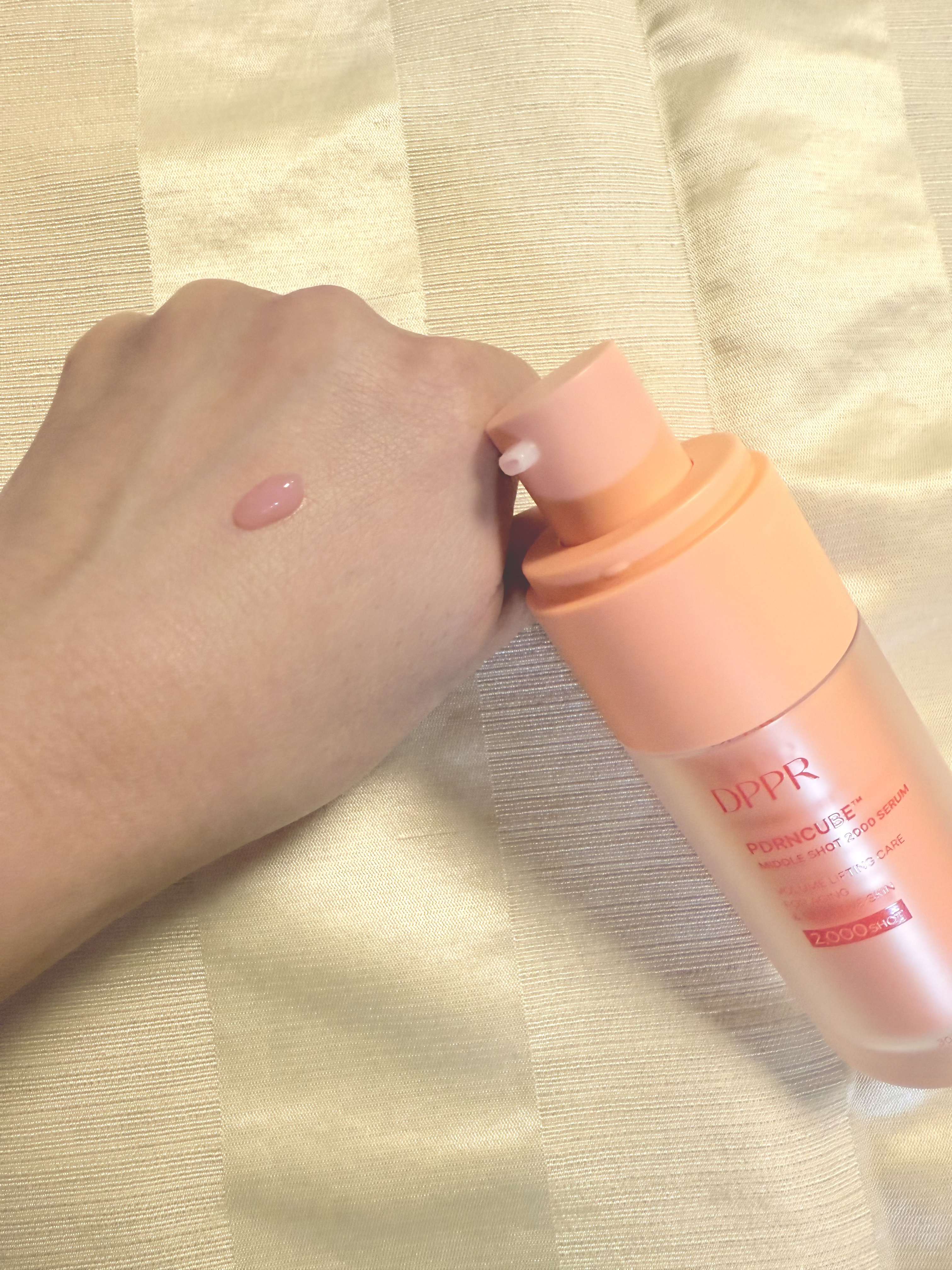 PDRNキューブセラム/DPPR/美容液を使ったクチコミ（2枚目）