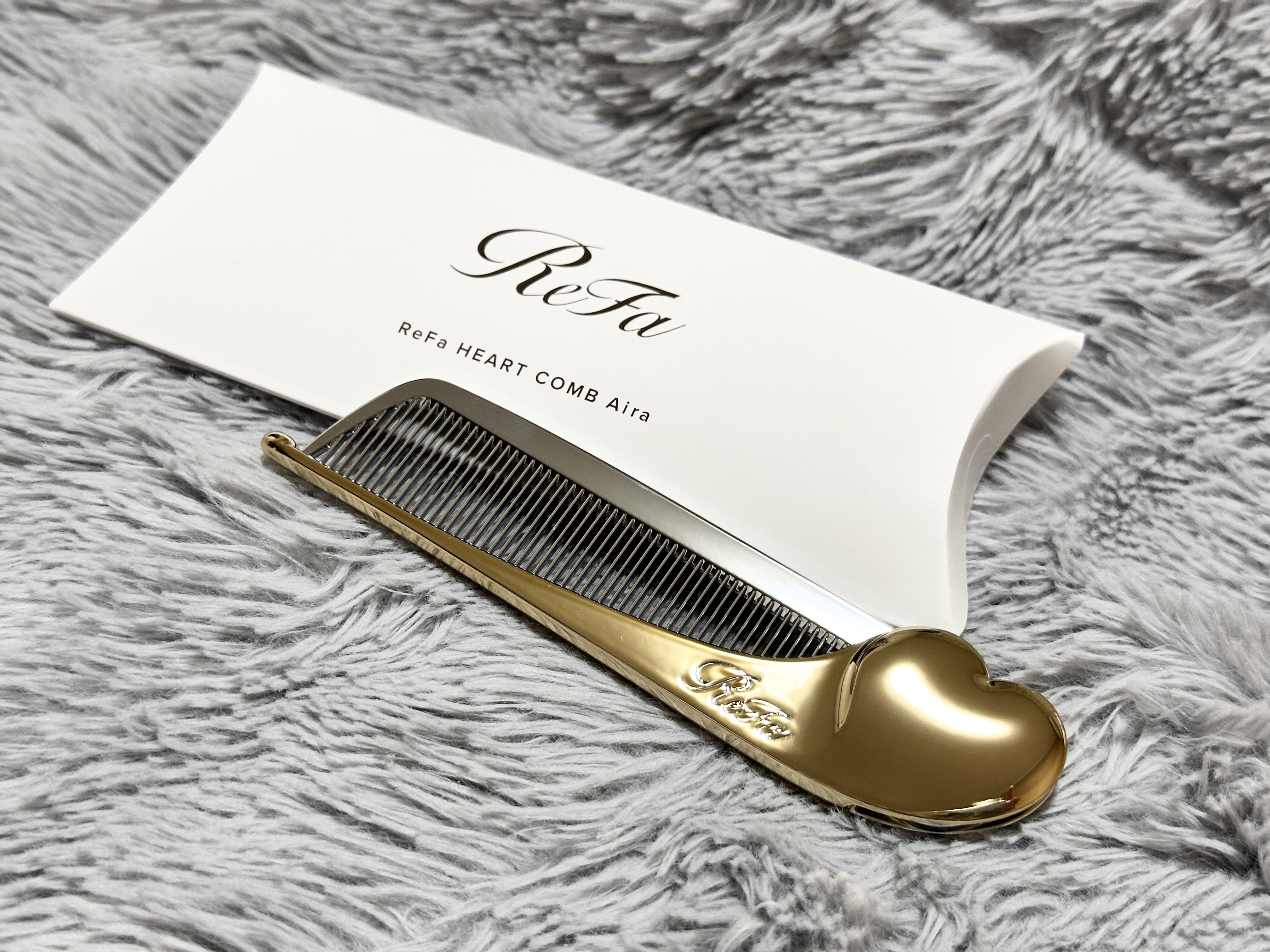 ReFa HEART COMB Aira/ReFa/ヘアコームを使ったクチコミ（1枚目）