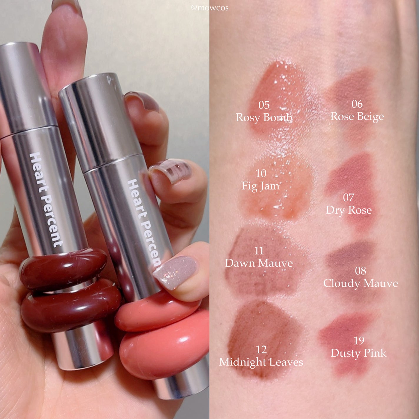 ドットオンムードリップペンシル/Heart Percent/リップライナーを使ったクチコミ(4枚目)