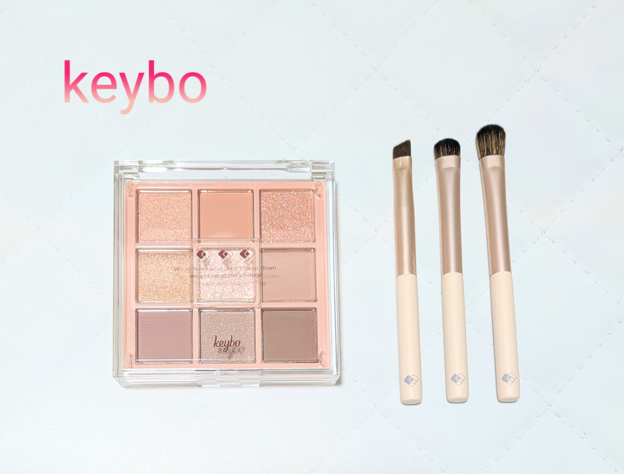 KEYBO FALL IN LOVE SHADOW PALETTE/keybo/アイシャドウパレットを使ったクチコミ（1枚目）