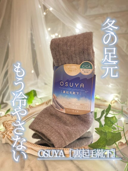 おやすみシリーズ OSUYA 裏起毛靴下/グラト/暖かい靴下を使ったクチコミ(1枚目)