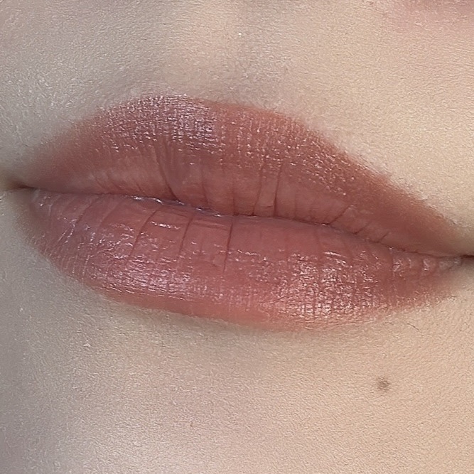 ラプソリュ ルージュ インティマット N/LANCOME/口紅を使ったクチコミ（2枚目）