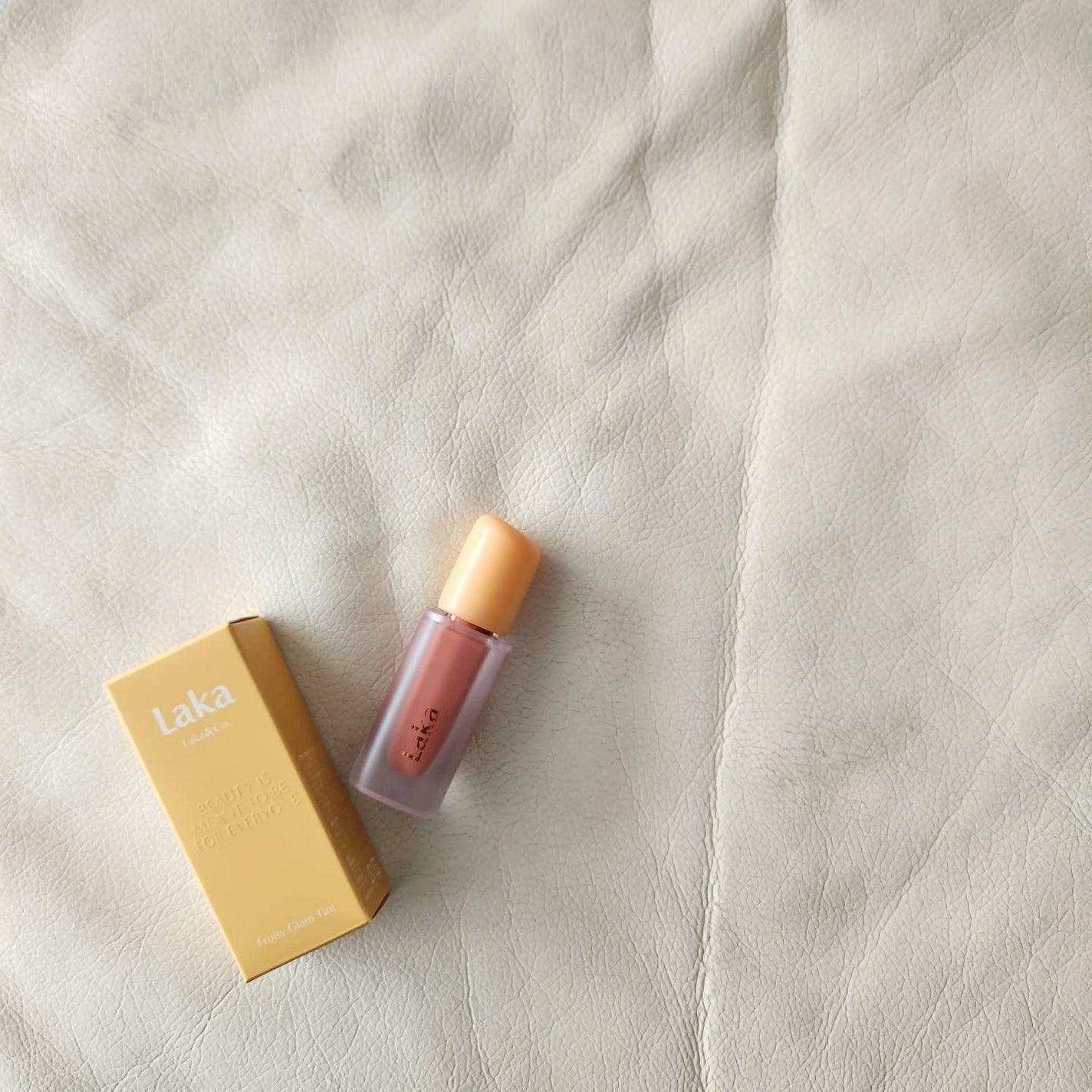 フルーティーグラムティント/Laka/リップティントを使ったクチコミ(4枚目)