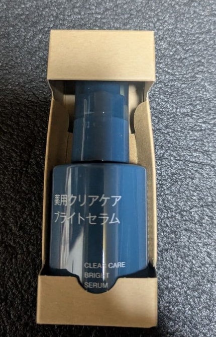 薬用クリアケアブライトセラム/無印良品/美容液を使ったクチコミ(1枚目)