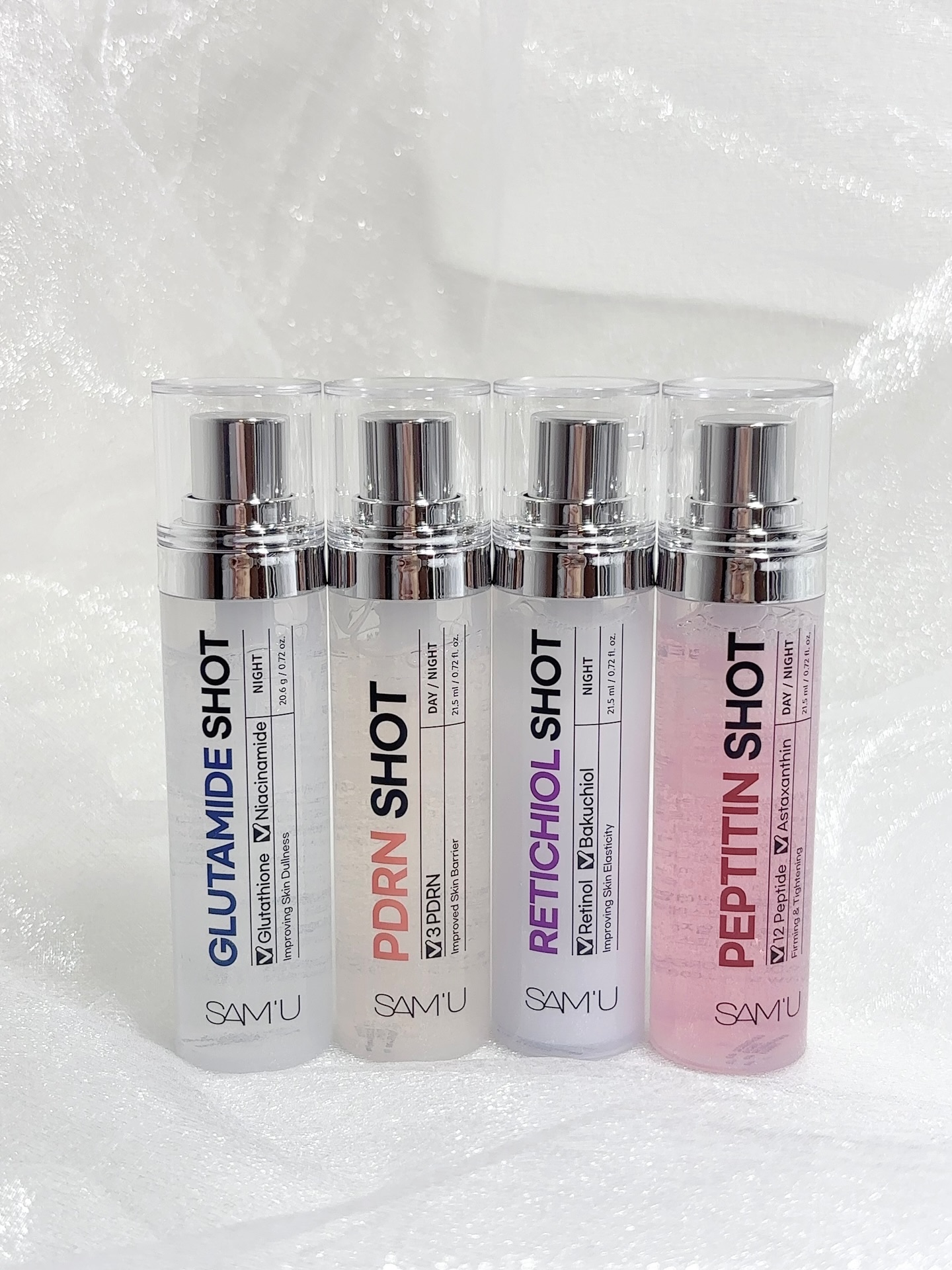 シナジーショットエディション/SAM'U/スキンケアキットを使ったクチコミ（2枚目）