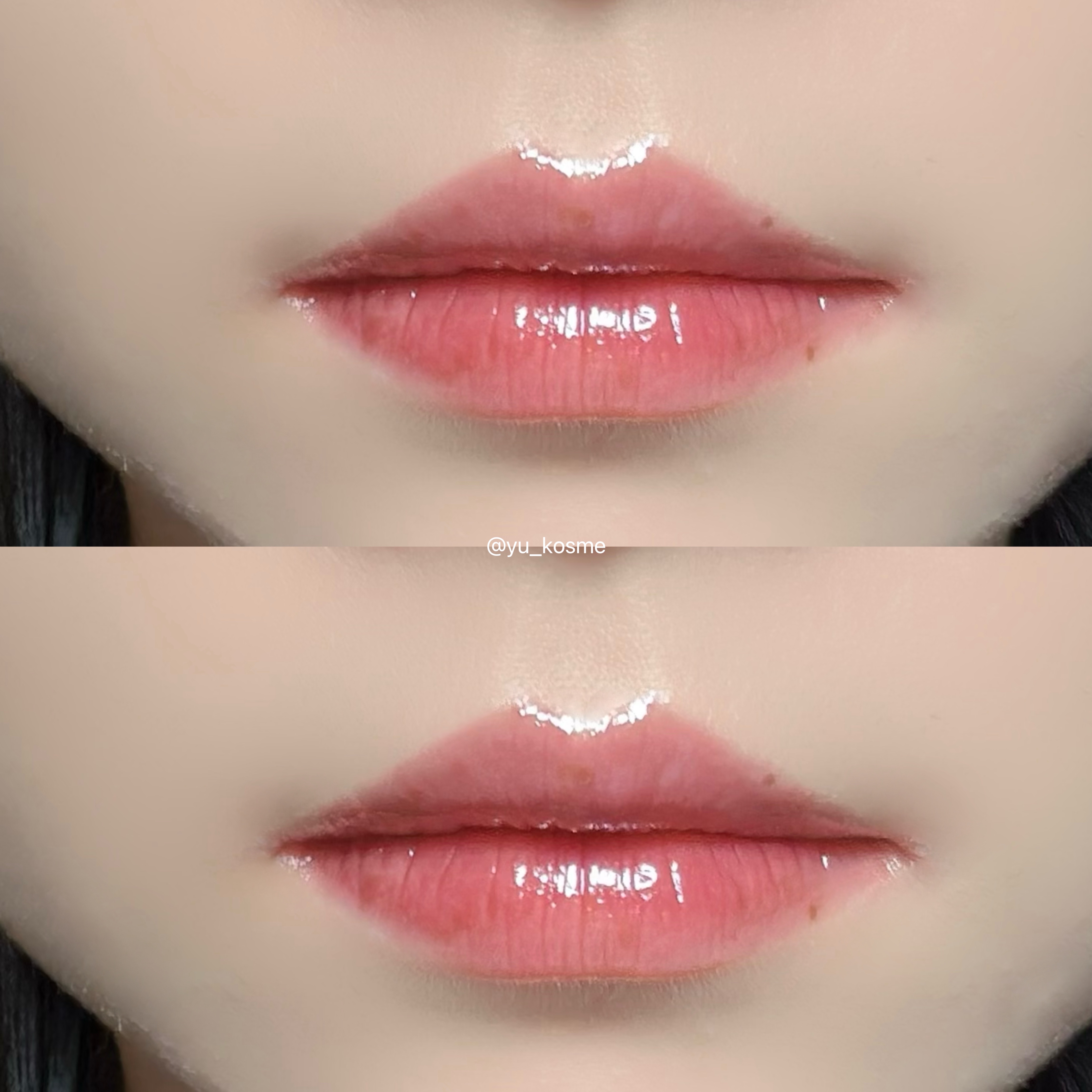 ジューシーデューイグロウティント 14 チルモーブ/dasique/リップティントを使ったクチコミ（3枚目）