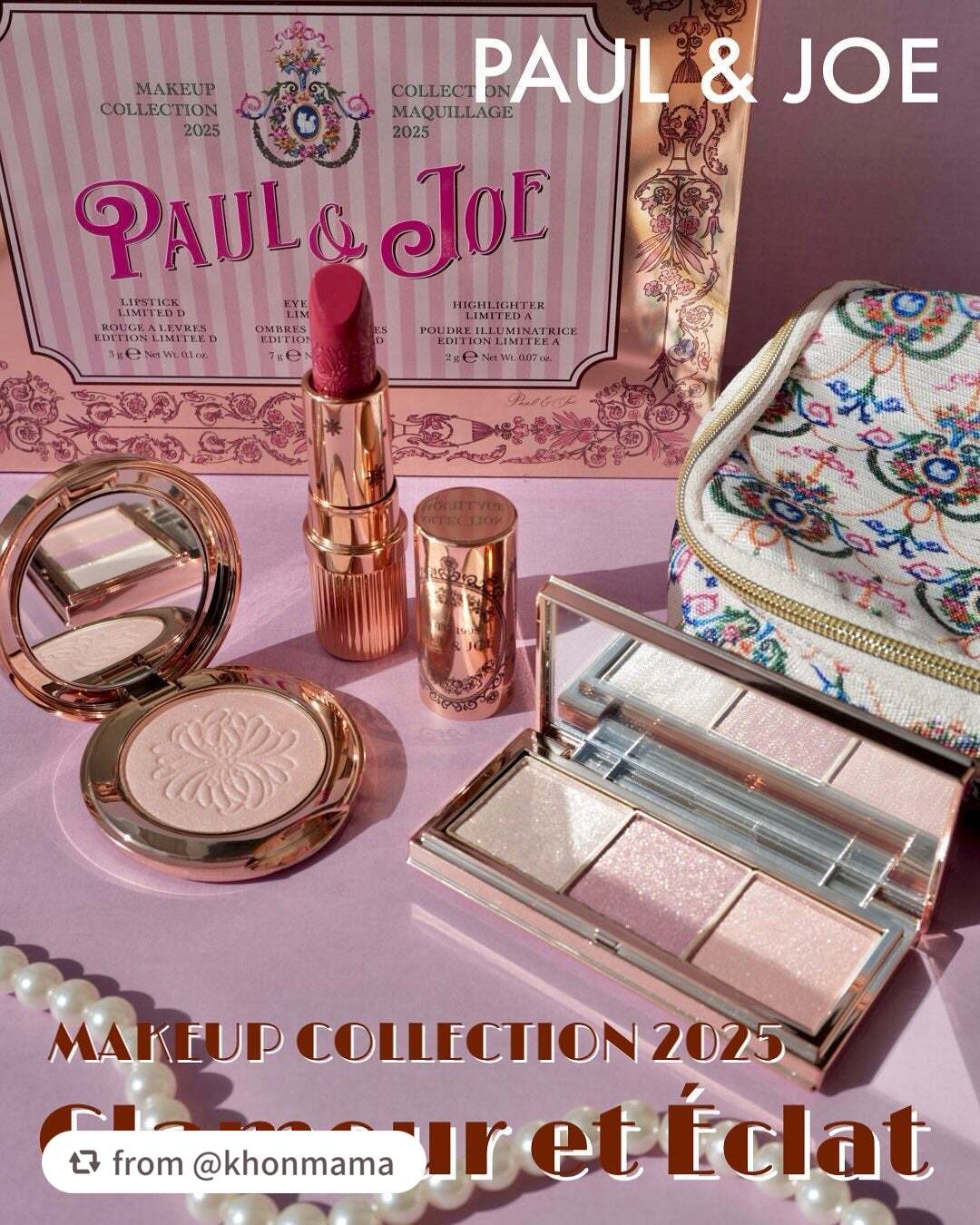 【khonmamaさんから引用】

“\レトロな世界観に一目惚れ♥️ポルジョのホリデーコレクション/

パケに一目惚れして購入してしまったポルジョのホリデーコレクション💕✨
1920年代の世界観を表現したコレクションは、
意外や意外、めち