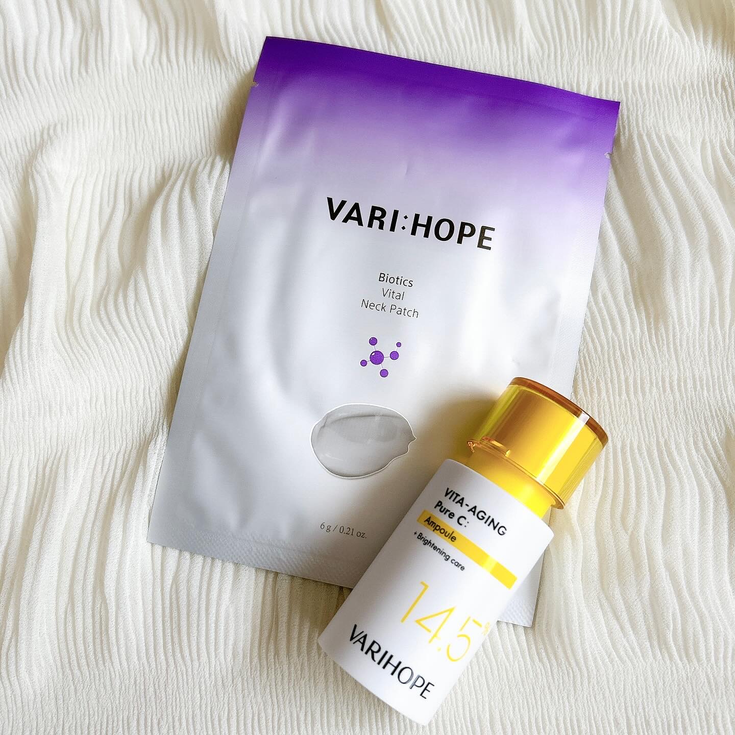 バイオティクスバイタルネックパッチ/VARI:HOPE/ネック・デコルテケアを使ったクチコミ（2枚目）