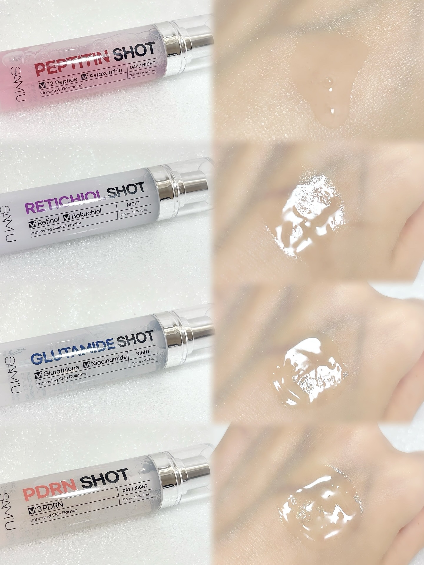 シナジーショットエディション/SAM'U/スキンケアキットを使ったクチコミ（3枚目）