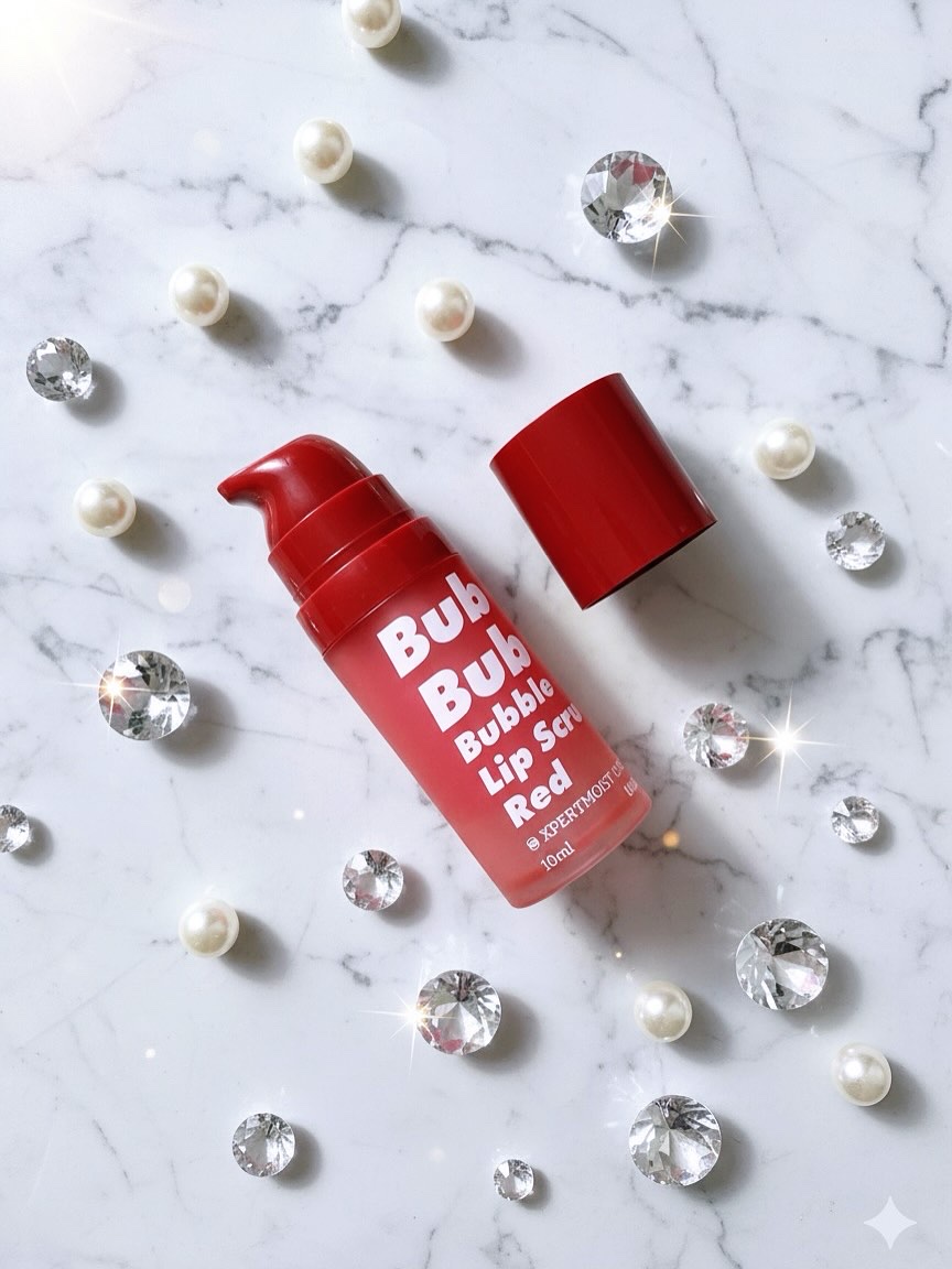 ブビブビ バブルリップスクラブ/unpa/リップスクラブを使ったクチコミ（2枚目）