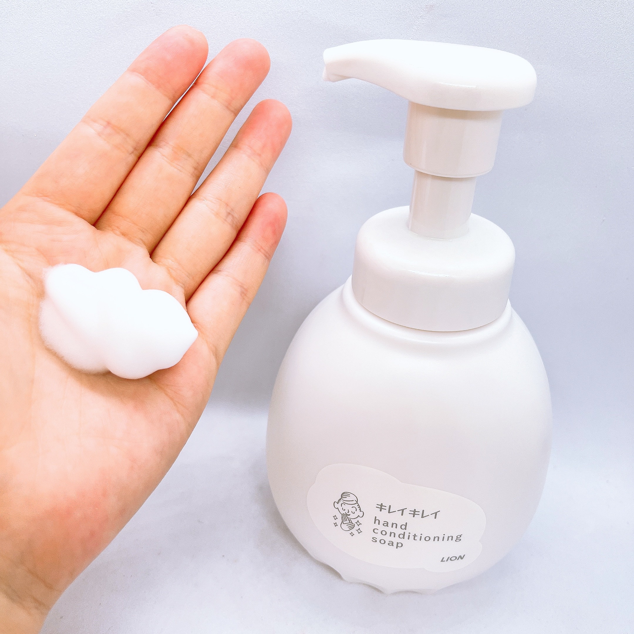 薬用ハンドコンディショニングソープ やさしいせっけんの香り/キレイキレイ/ハンドソープを使ったクチコミ（2枚目）