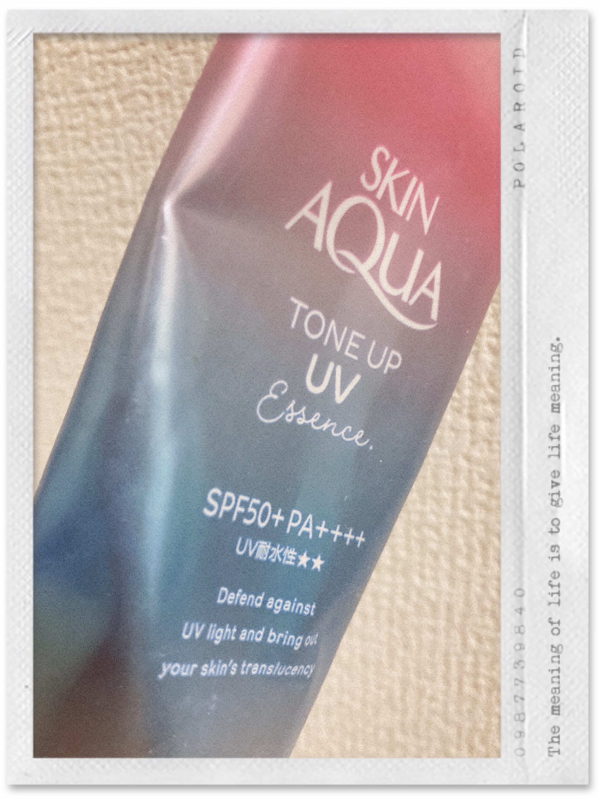 スキンアクア トーンアップUVエッセンス/スキンアクア/日焼け止めクリームを使ったクチコミ（1枚目）