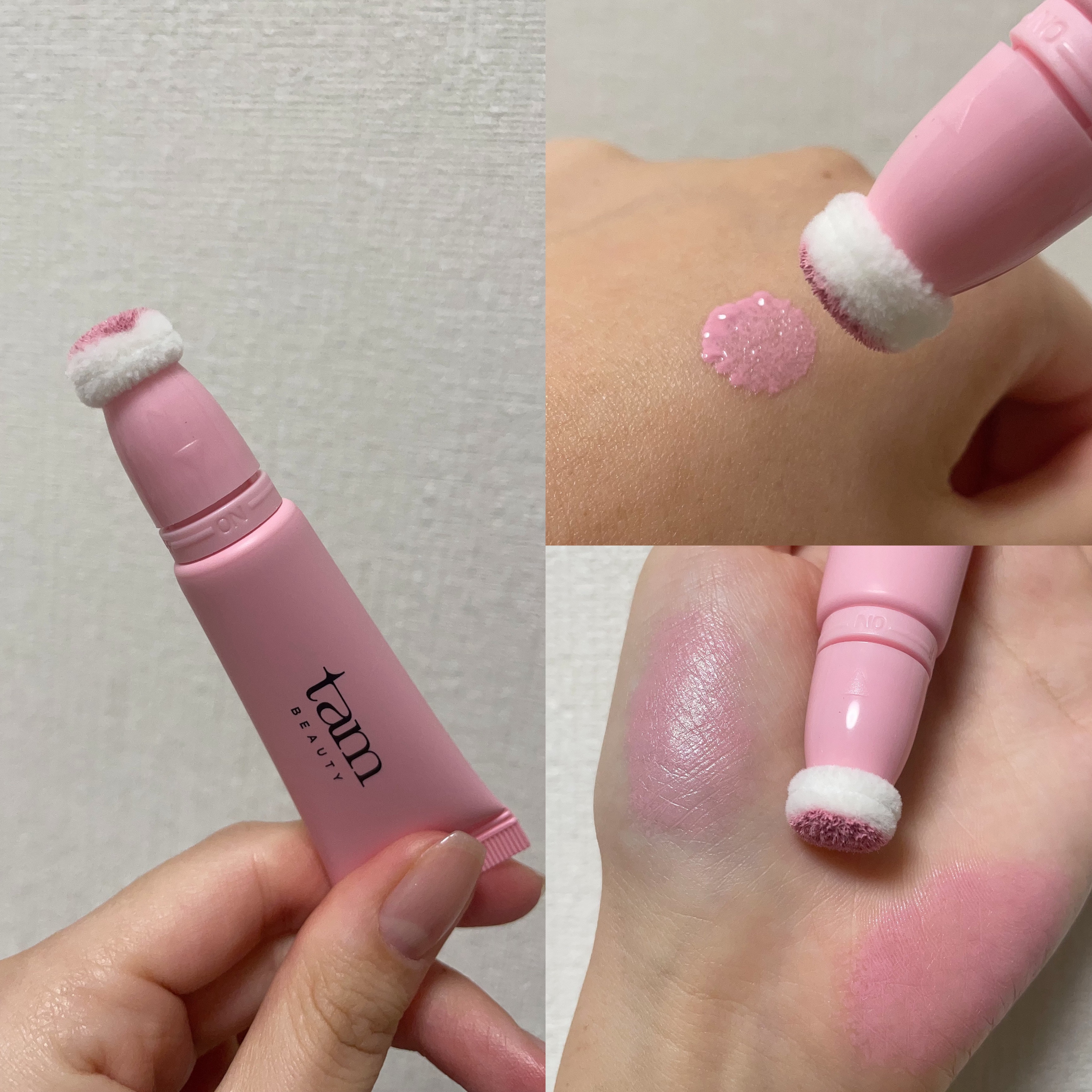 ザ・ゼリーミルキーチークブラッシャー/tam BEAUTY/ジェル・クリームチークを使ったクチコミ（2枚目）