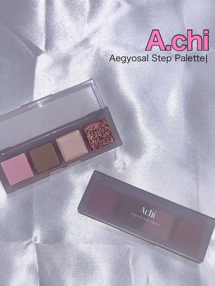 AEGYOSAL STEP PALETTE/A.chi/アイシャドウパレットを使ったクチコミ(1枚目)