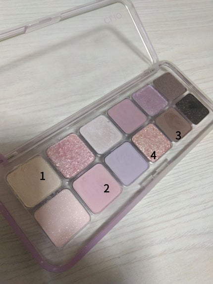 プロ アイ パレット エアー/CLIO/アイシャドウパレットを使ったクチコミ(2枚目)