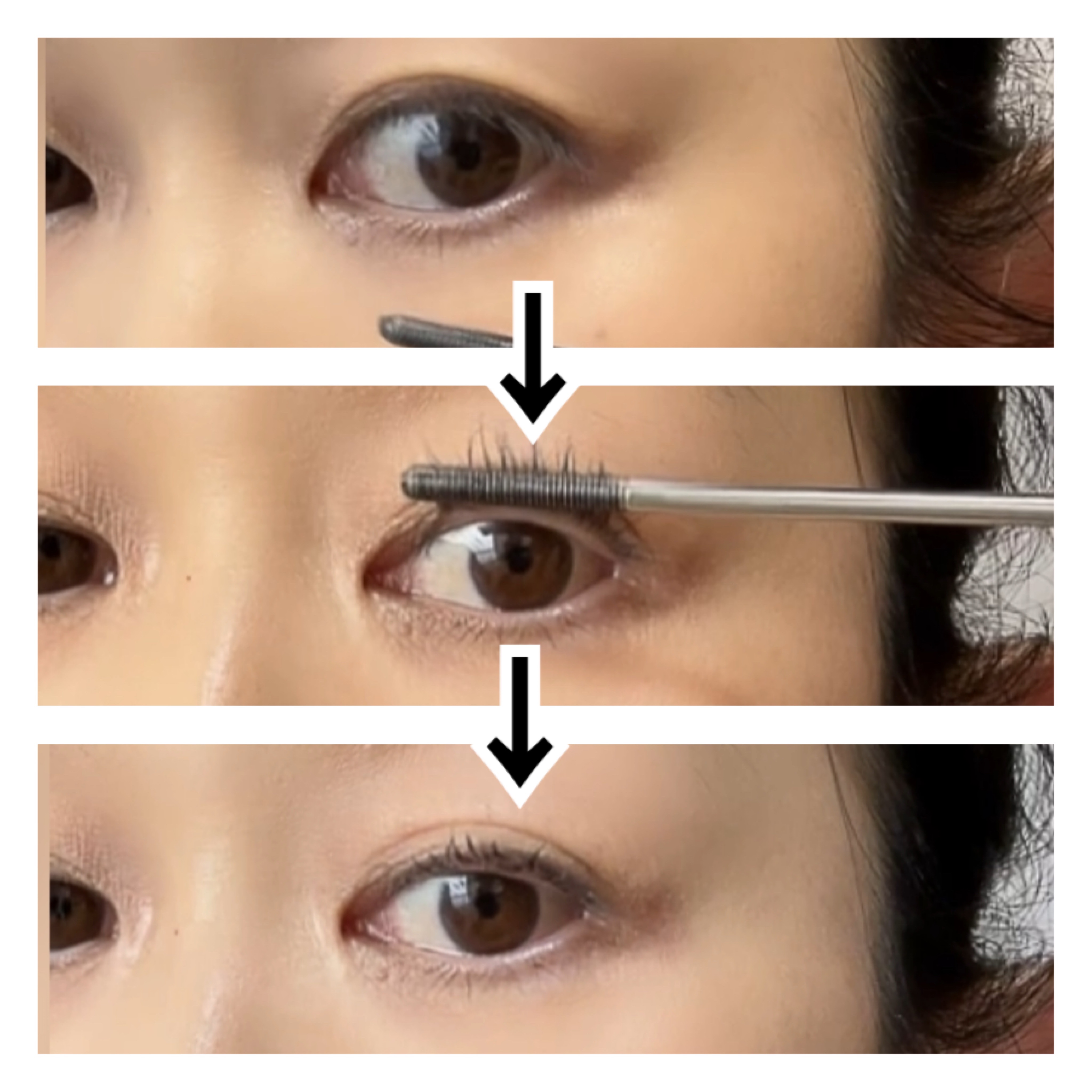 うそつき美束マスカラ 透け感ブラック/pdc/マスカラを使ったクチコミ（3枚目）