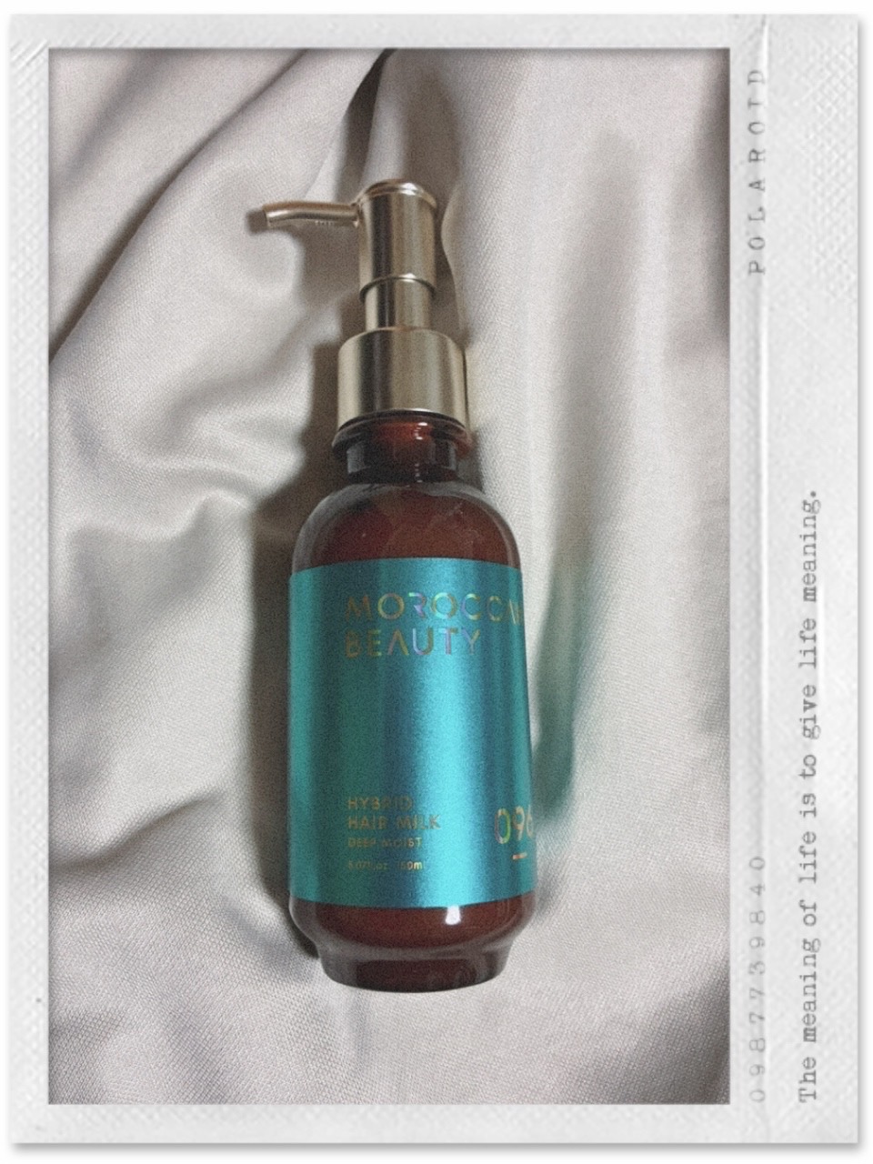 モロッカンビューティ ディープモイスト ハイブリッド ヘアミルク/モロッカンビューティ/ヘアミルクを使ったクチコミ（1枚目）