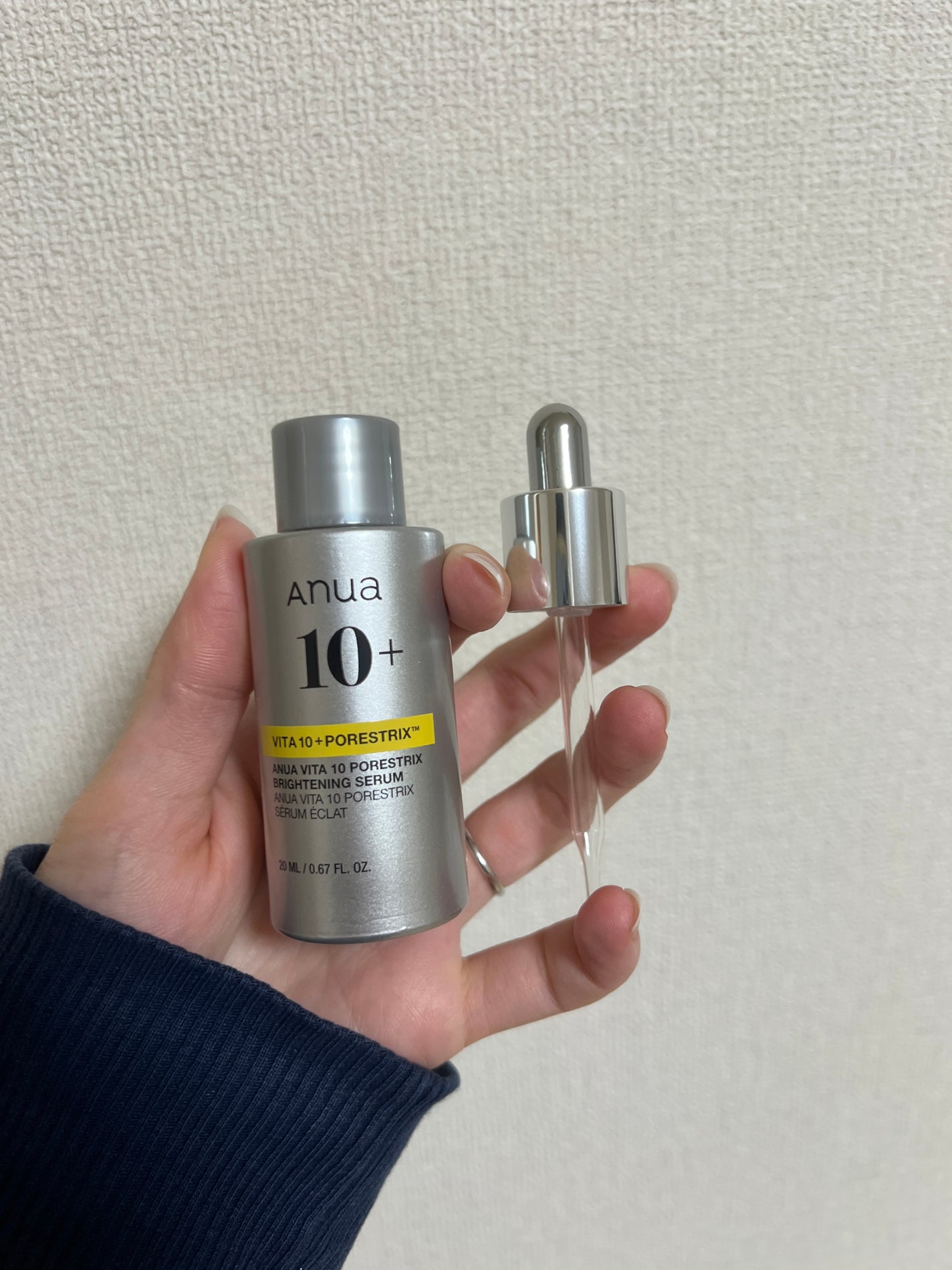 ビタミン10 ポアストリックスセラム/Anua/美容液を使ったクチコミ(1枚目)