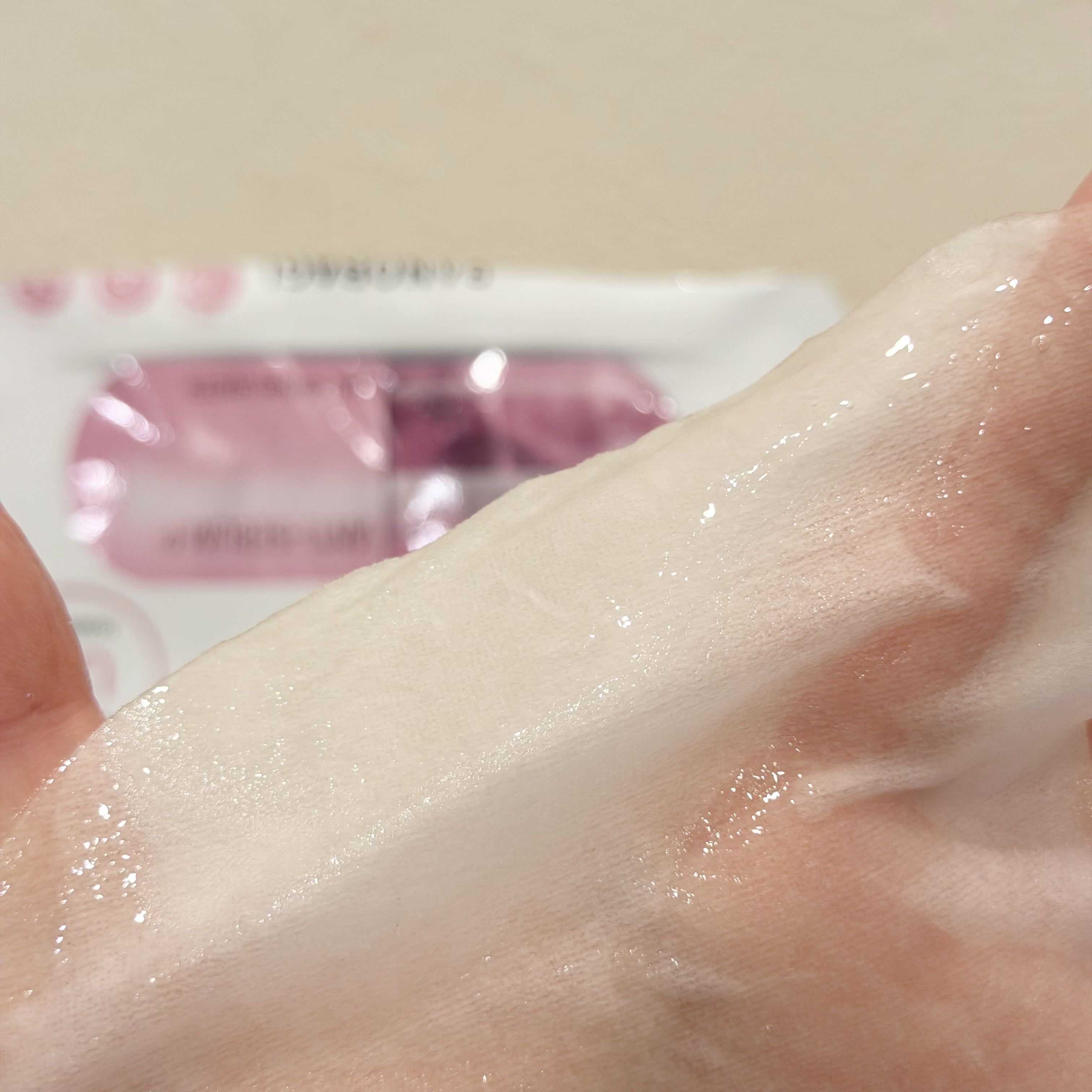 ビタ ジェニックゼリーマスク/BANOBAGI/シートマスク・パックを使ったクチコミ（2枚目）