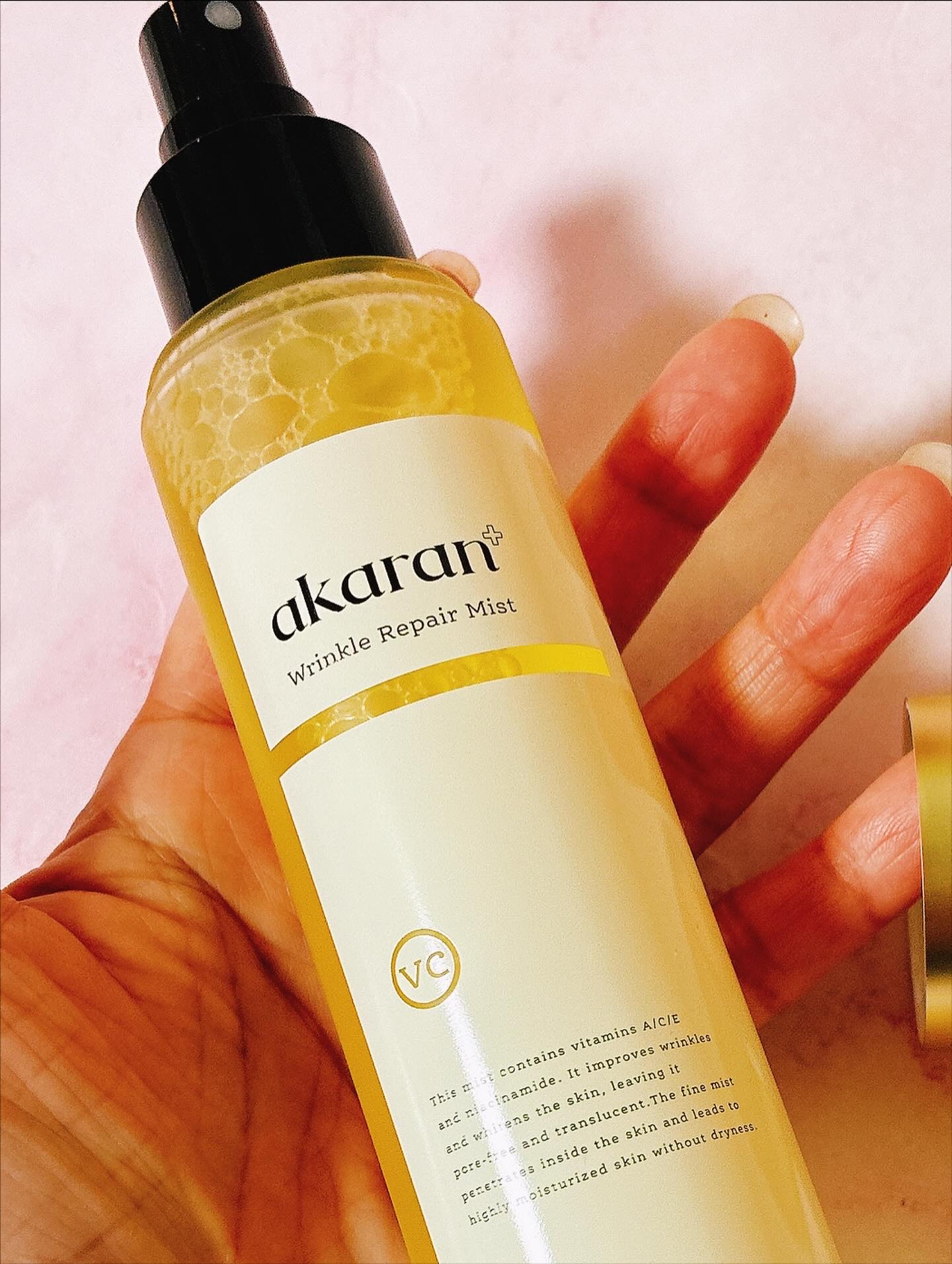 リンクルリペアミスト/akaran+/ミスト状化粧水を使ったクチコミ（3枚目）