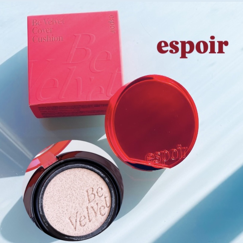 ビーベルベットカバークッション/espoir/クッションファンデーションを使ったクチコミ（1枚目）