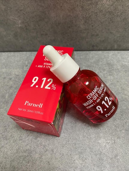 AHA 9.12 オミジャ 陶器肌 ウォッシュオフ セラム/parnell/美容液を使ったクチコミ(1枚目)