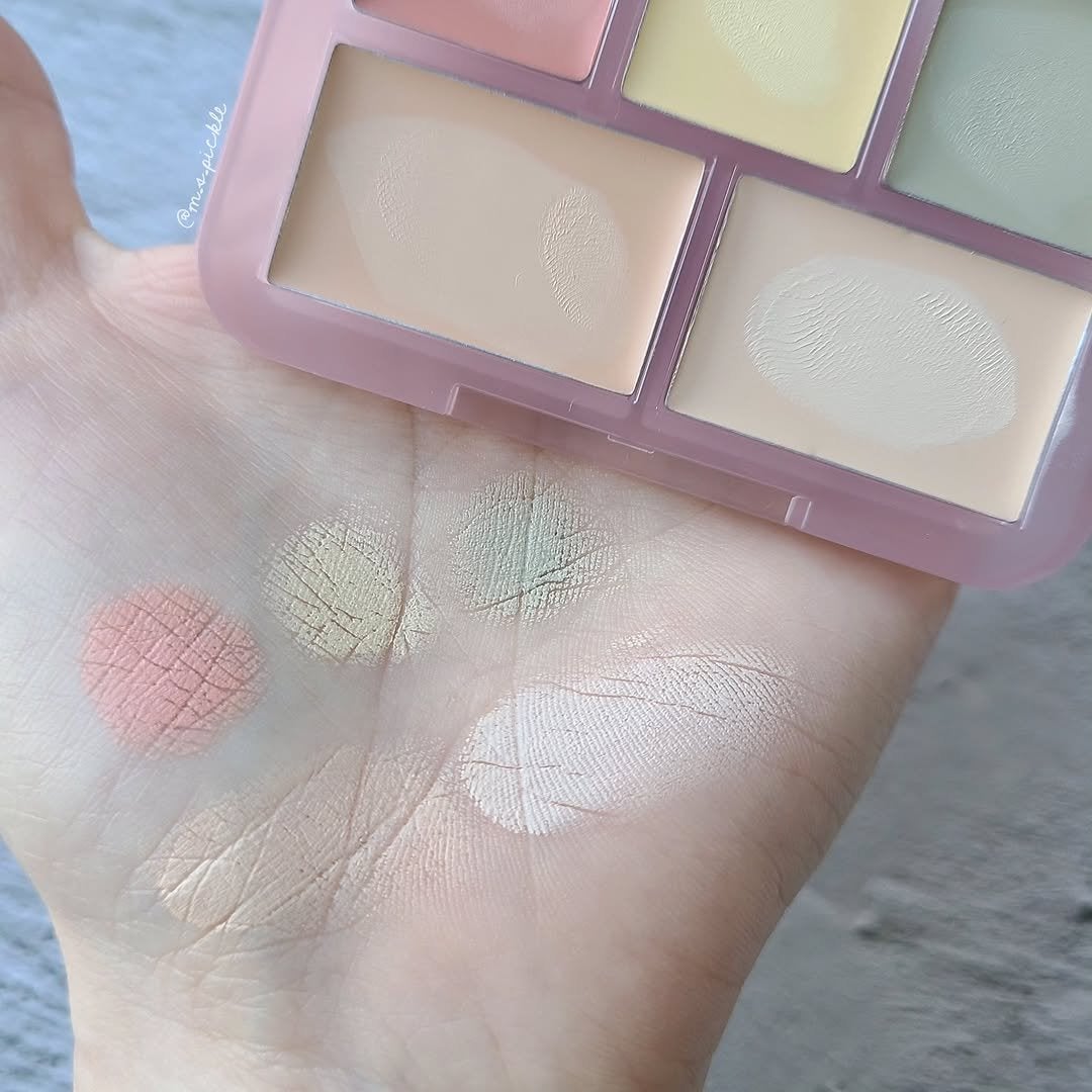 コンシールブレンダーパレット/LUNA/パレットコンシーラーを使ったクチコミ(3枚目)