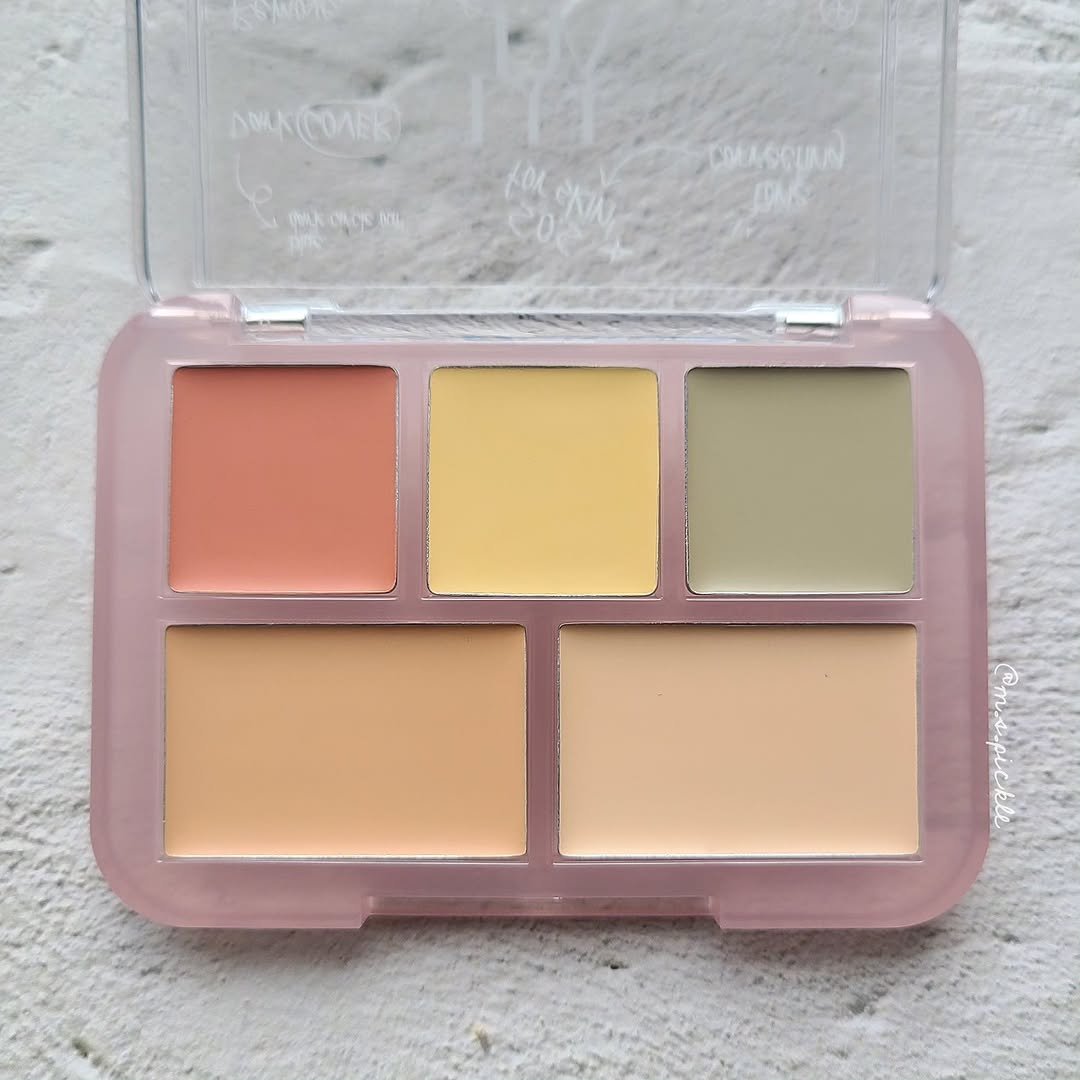 コンシールブレンダーパレット/LUNA/パレットコンシーラーを使ったクチコミ（2枚目）