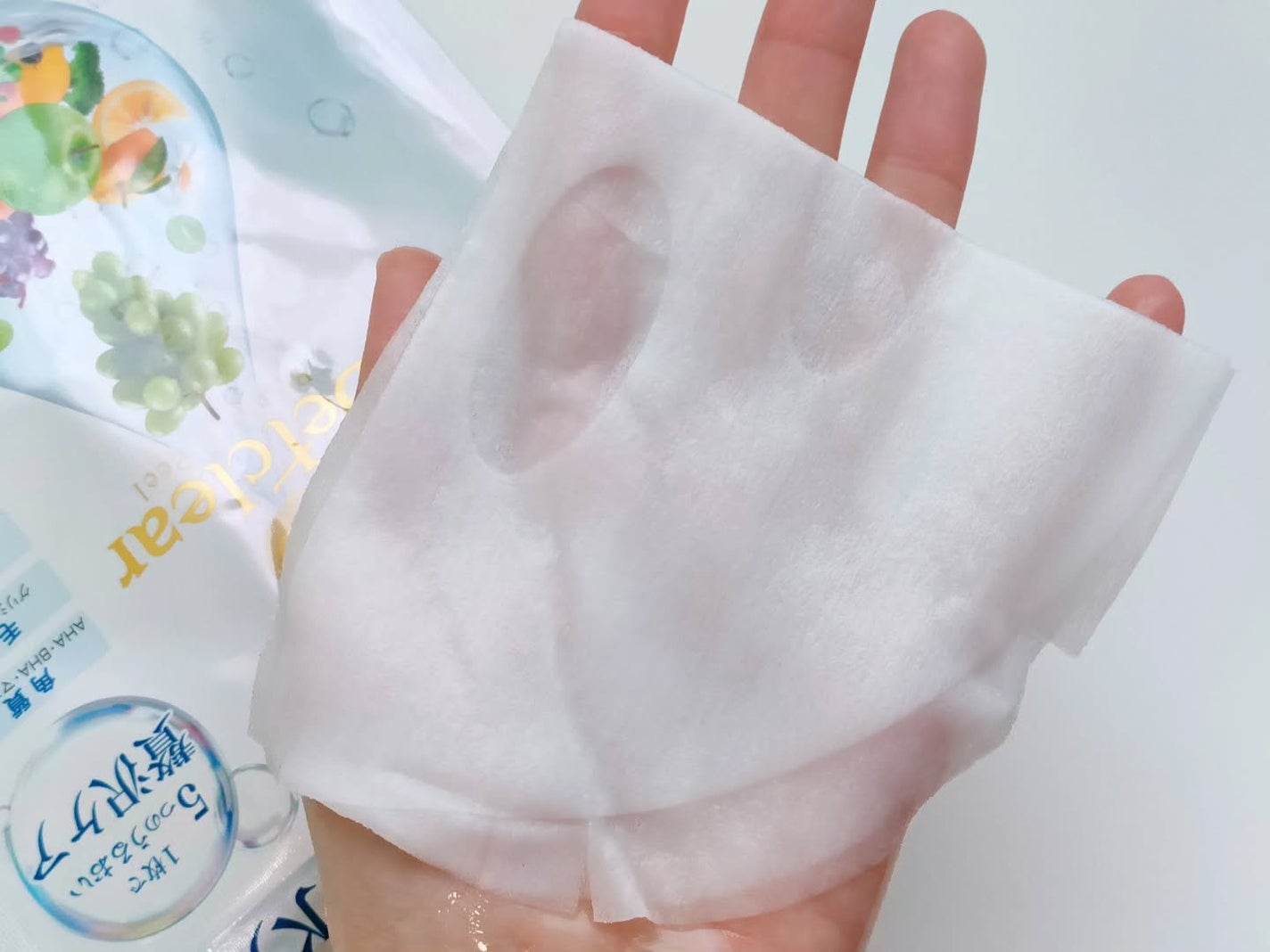 DETクリア ブライト&ピール シートマスク/Detclear/シートマスク・パックを使ったクチコミ(3枚目)