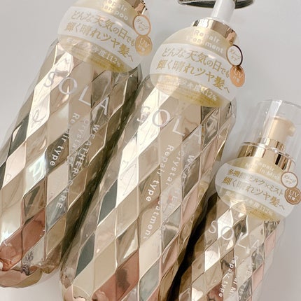 ソラ ウェザーケア クリスタル シャンプー/ヘアトリートメント リペアタイプ/SOLA WEATHER CARE/市販シャンプーを使ったクチコミ(3枚目)