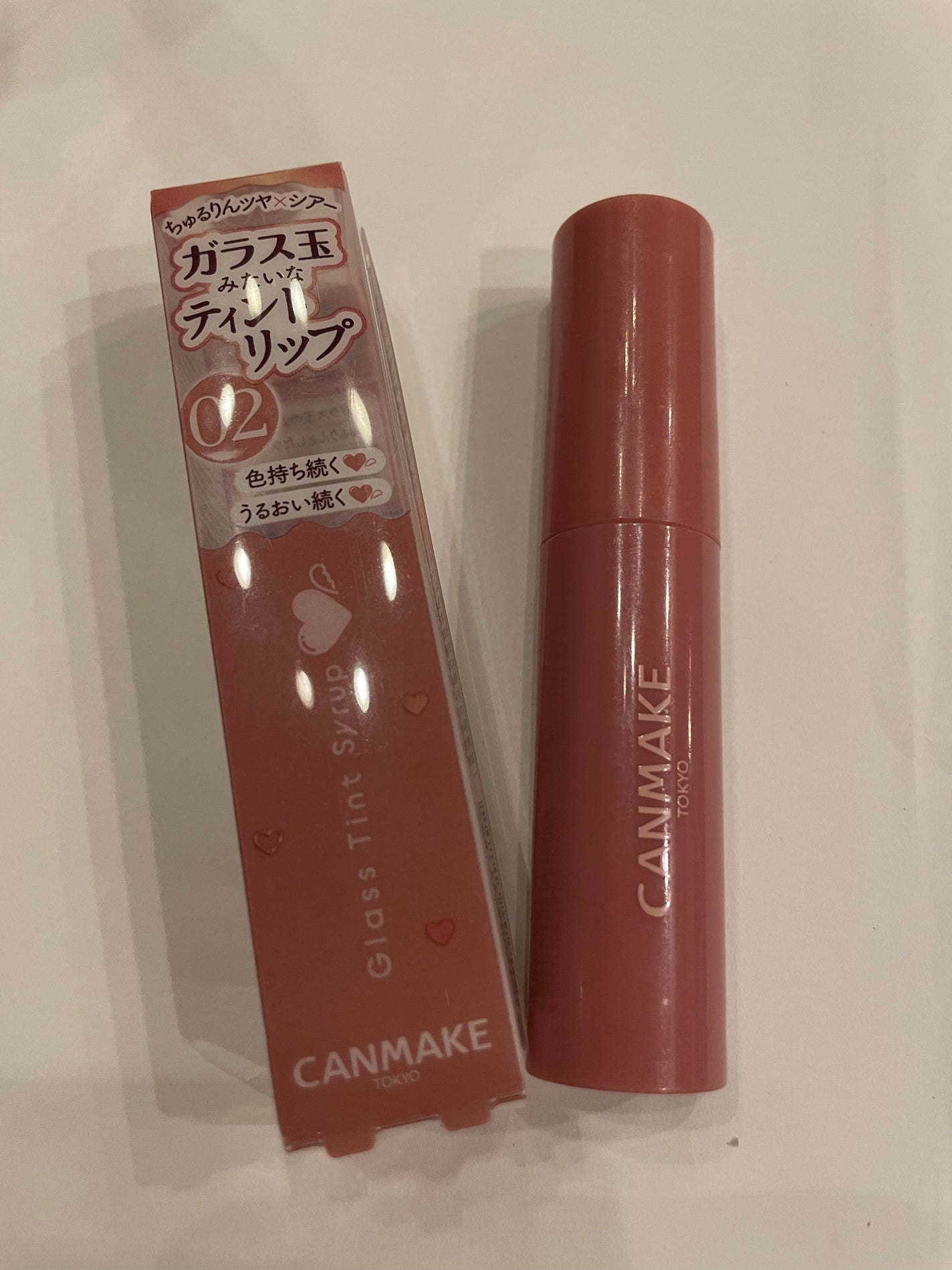 グラスティントシロップ/キャンメイク/リップティントを使ったクチコミ(1枚目)