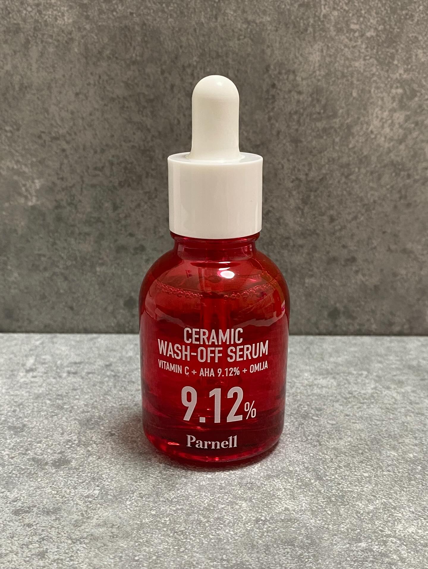 AHA 9.12 オミジャ 陶器肌 ウォッシュオフ セラム/parnell/美容液を使ったクチコミ（2枚目）