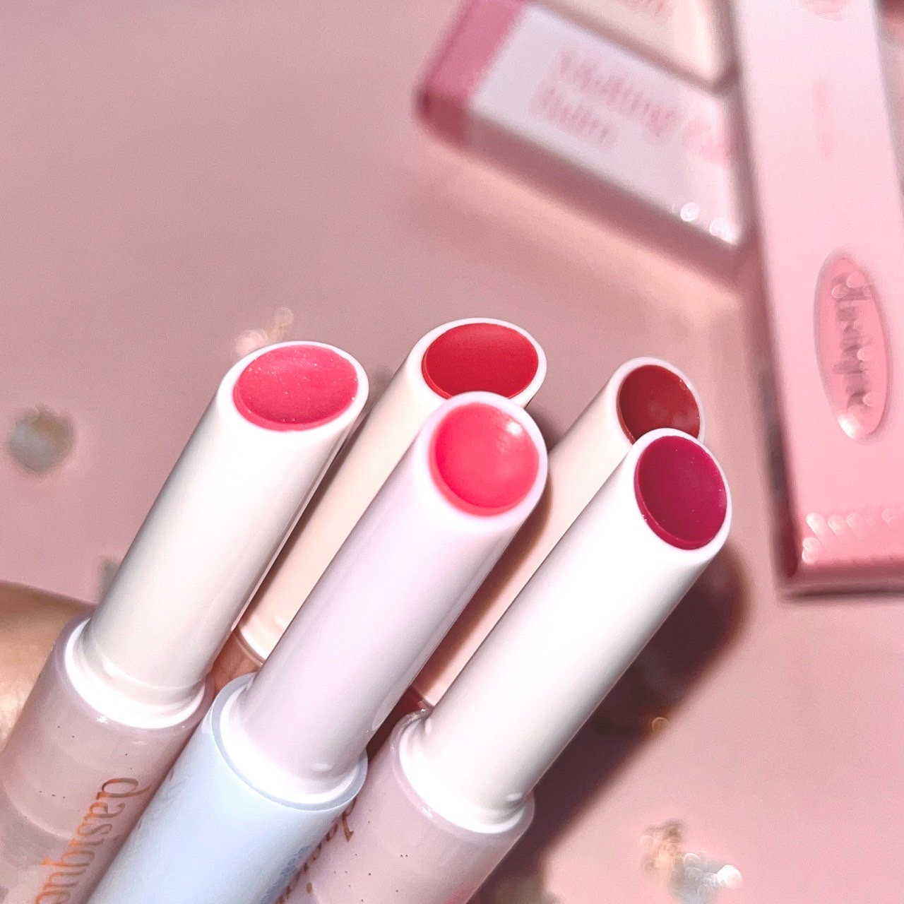 メルティングキャンディーバーム/dasique/口紅を使ったクチコミ（3枚目）