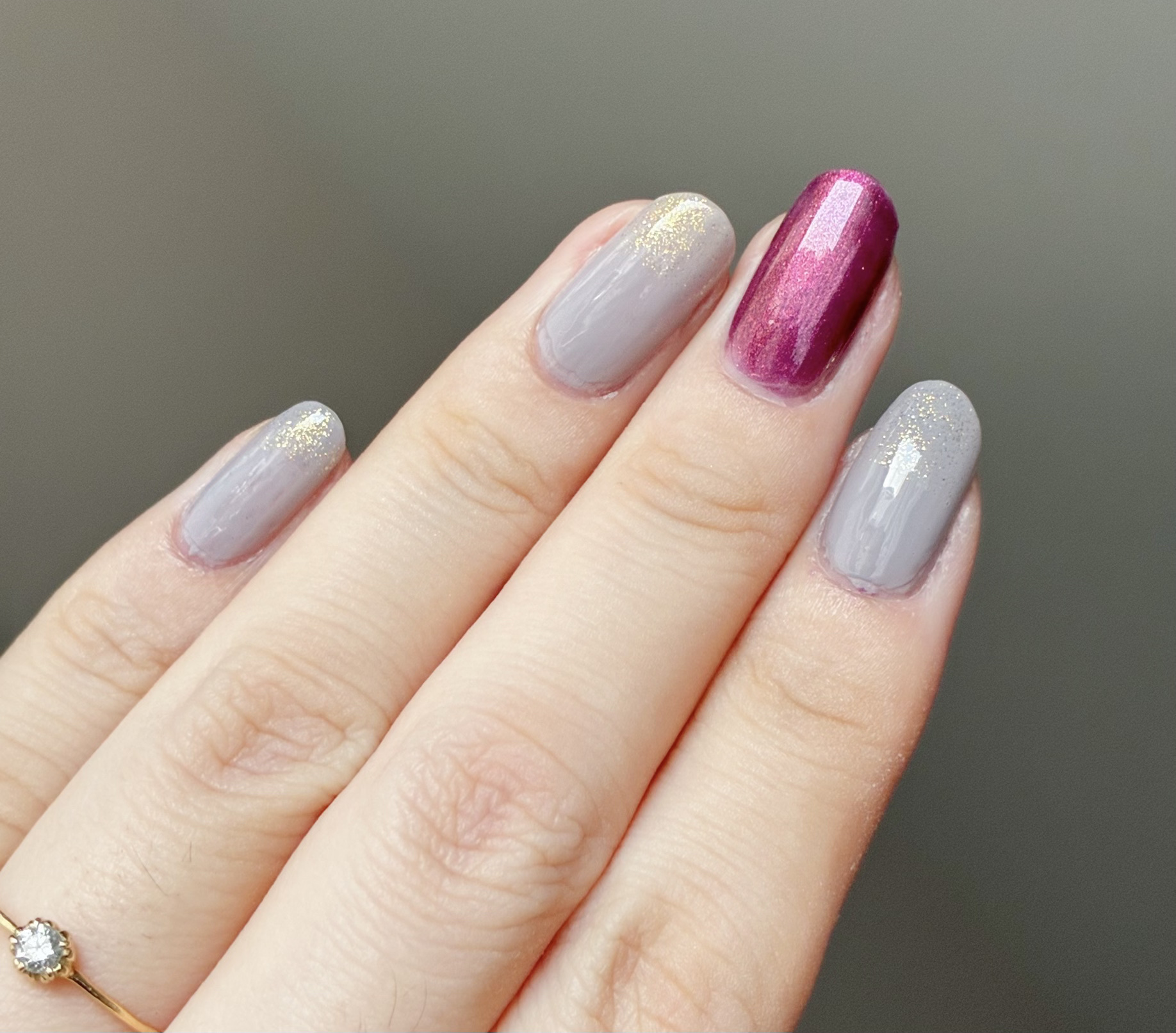 ネイルホリック Nostalgic color/ネイルホリック/マニキュアを使ったクチコミ（1枚目）