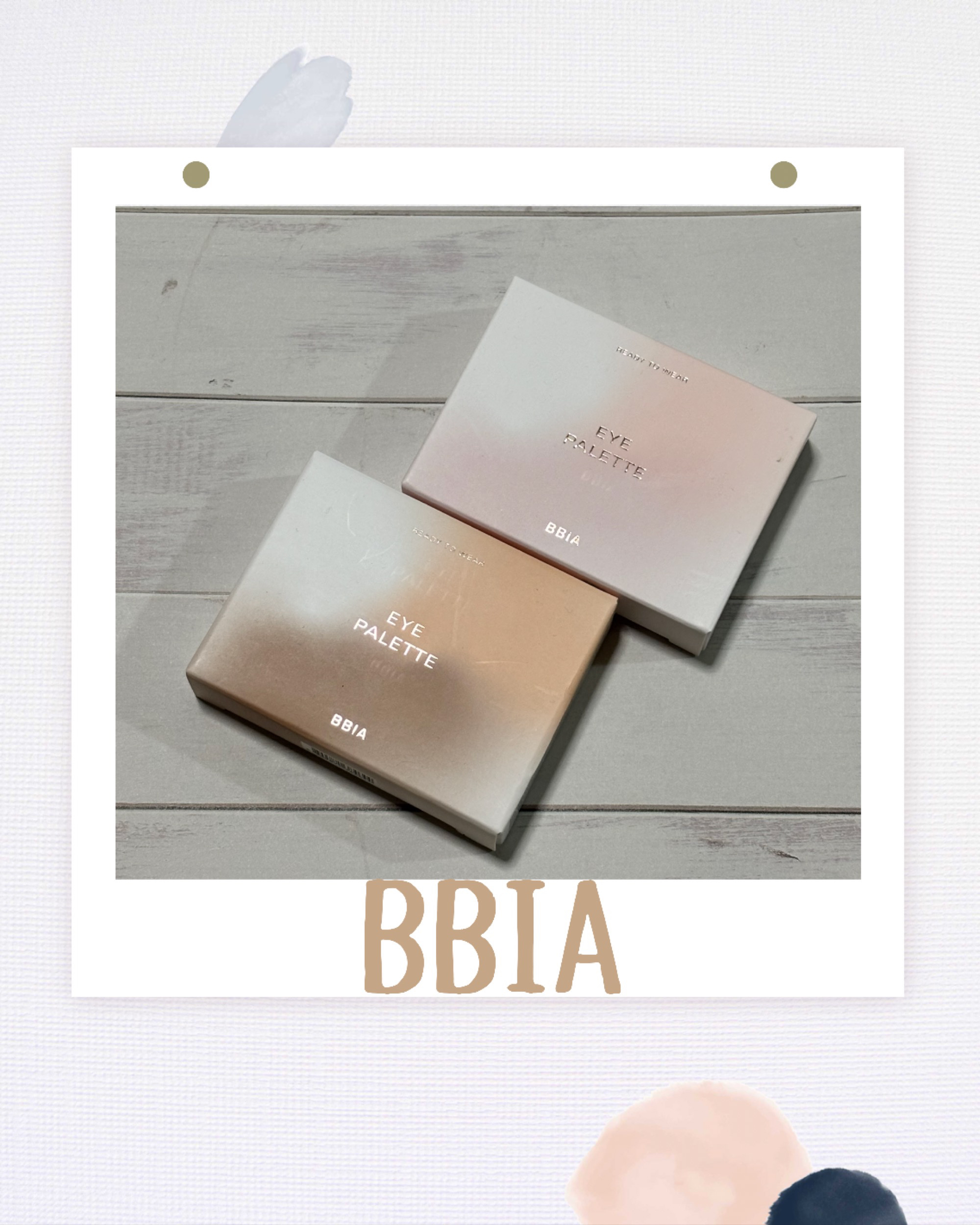レディートゥーウェアアイパレット 07 ウォームベージュ/BBIA/アイシャドウパレットを使ったクチコミ（1枚目）
